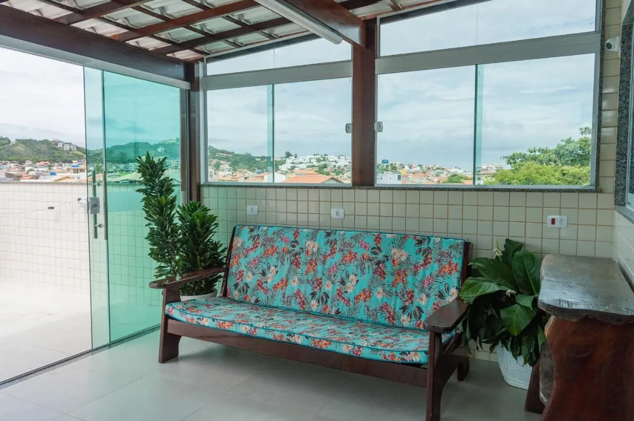 Balcony/Terrace in Pousada Nascer do Sol