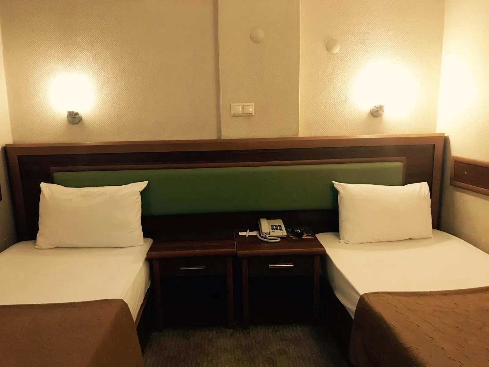 Bed in Hotel Villa Marina