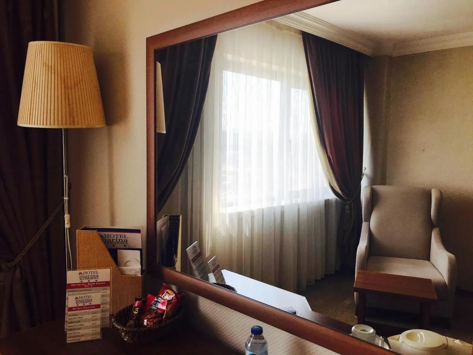 Bed in Hotel Villa Marina