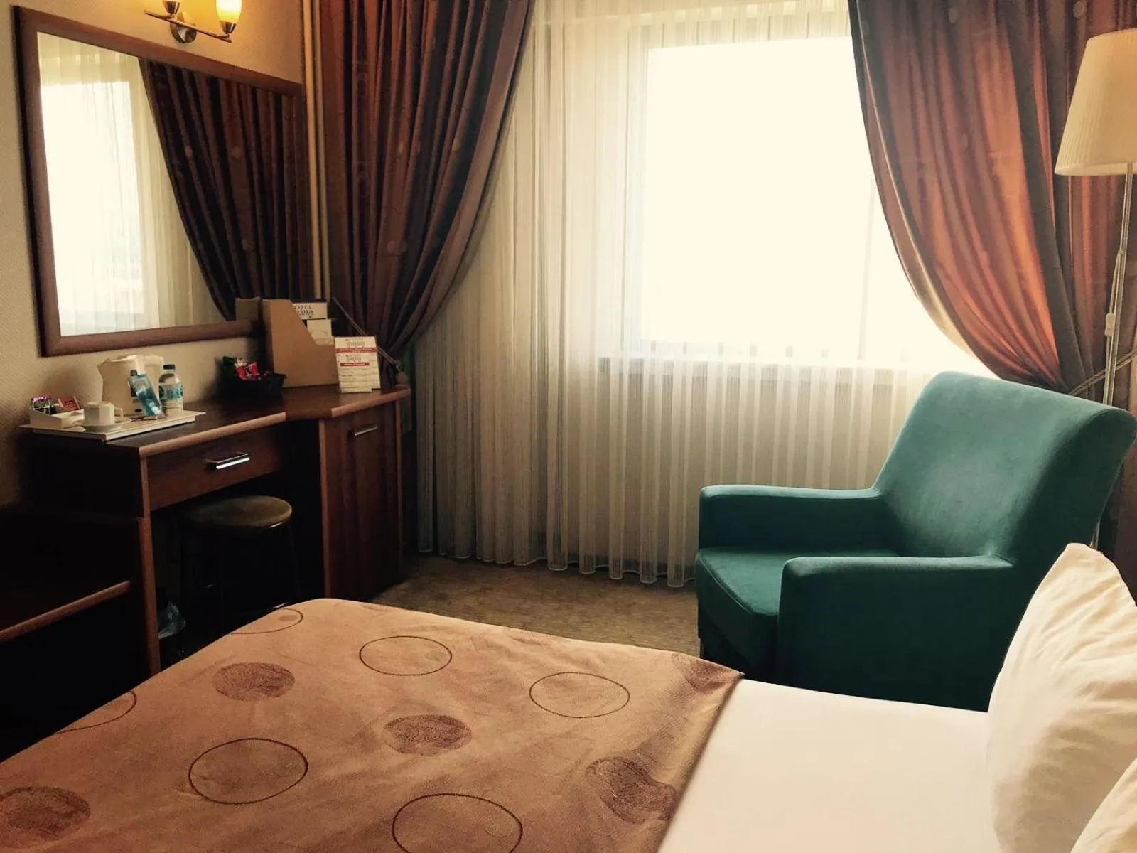 Bed in Hotel Villa Marina