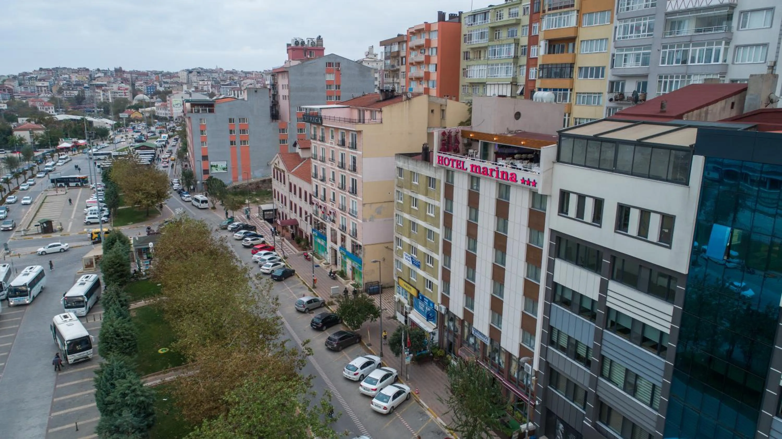 Property building in Hotel Villa Marina