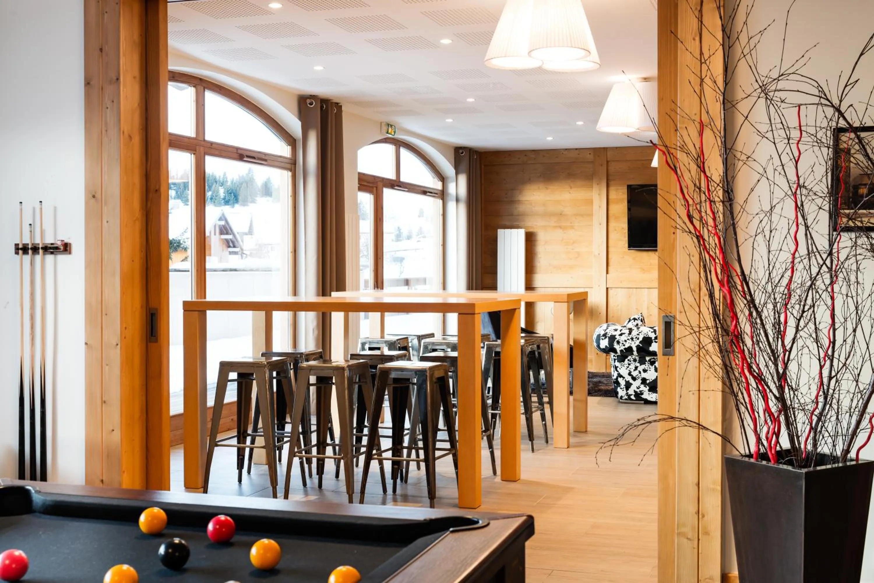 Game Room in Lagrange Vacances Les Chalets d'Emeraude