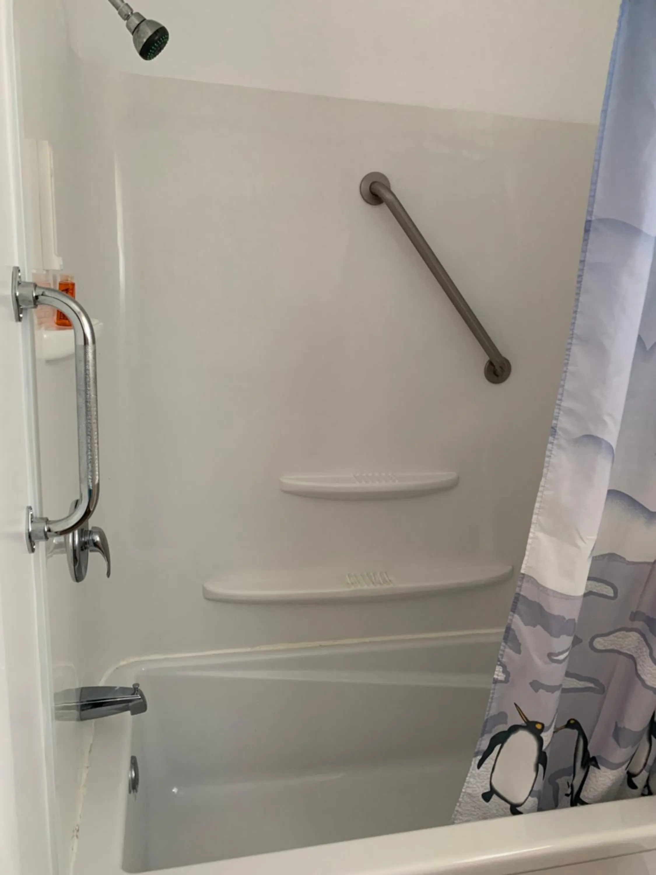 Bathroom in The Silver Birch Motel