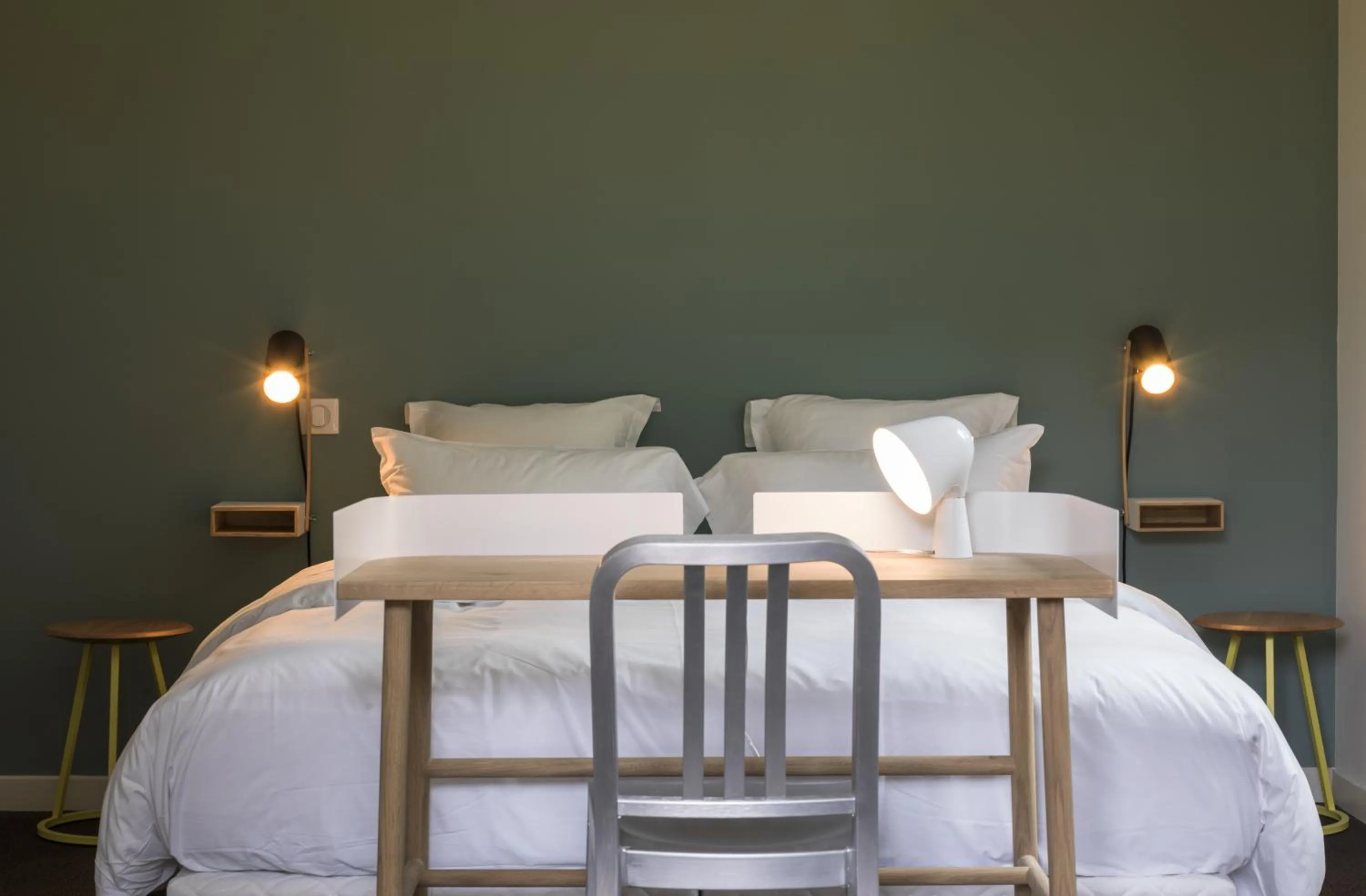 Double Room with Terrace in Le Relais de Saint de Ser