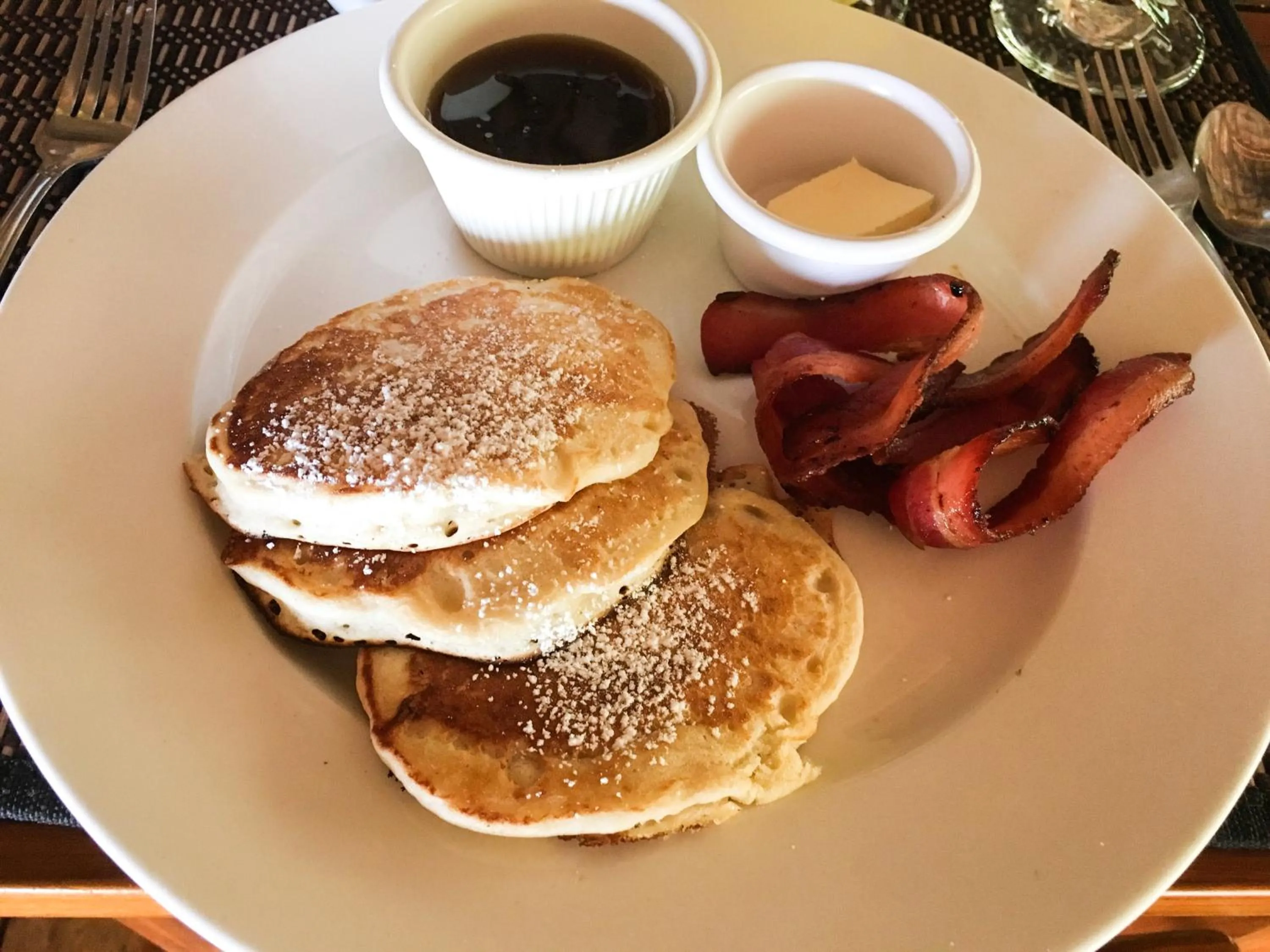 American breakfast in Laru Beya Resort