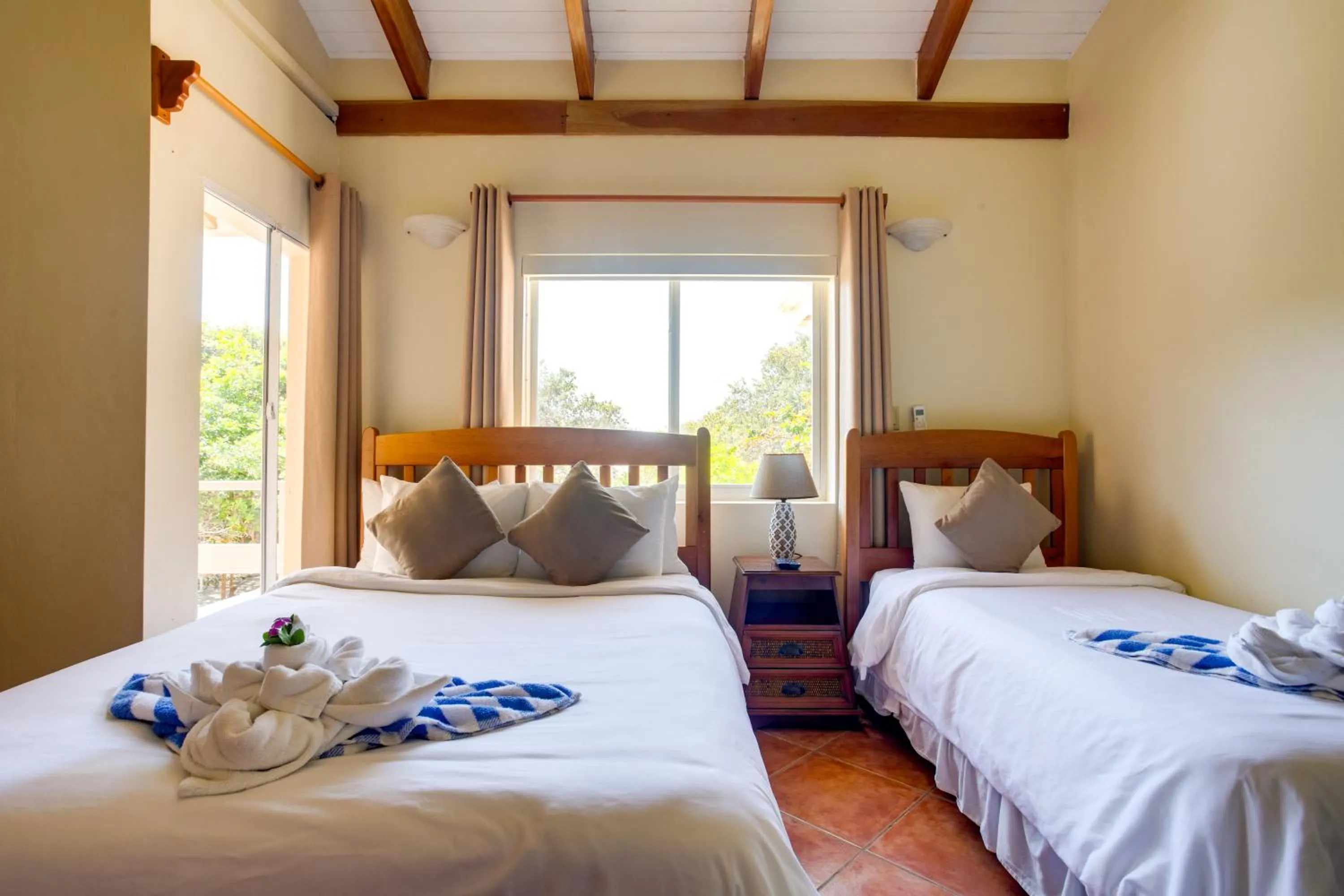 Bed in Laru Beya Resort