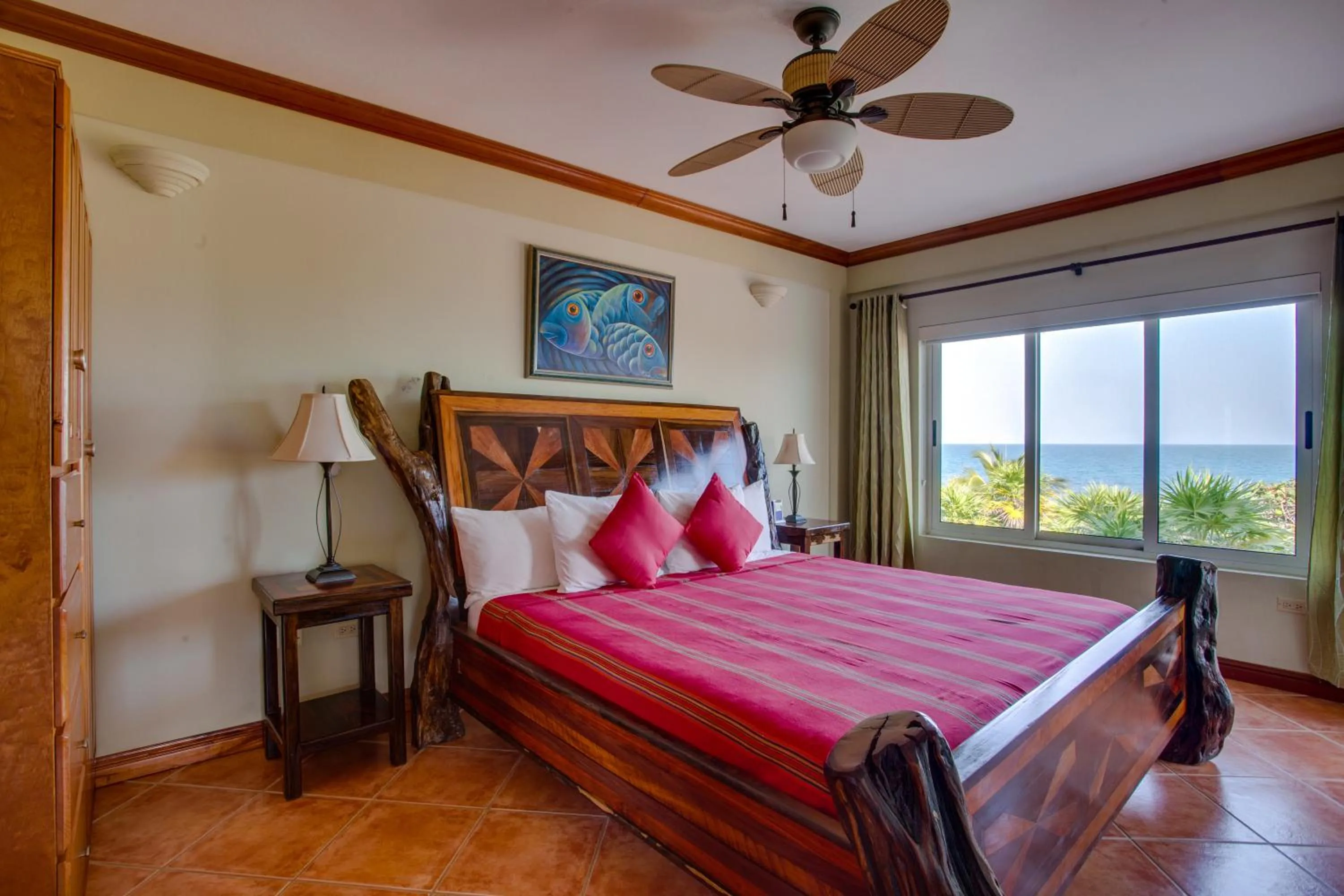 Bed in Laru Beya Resort