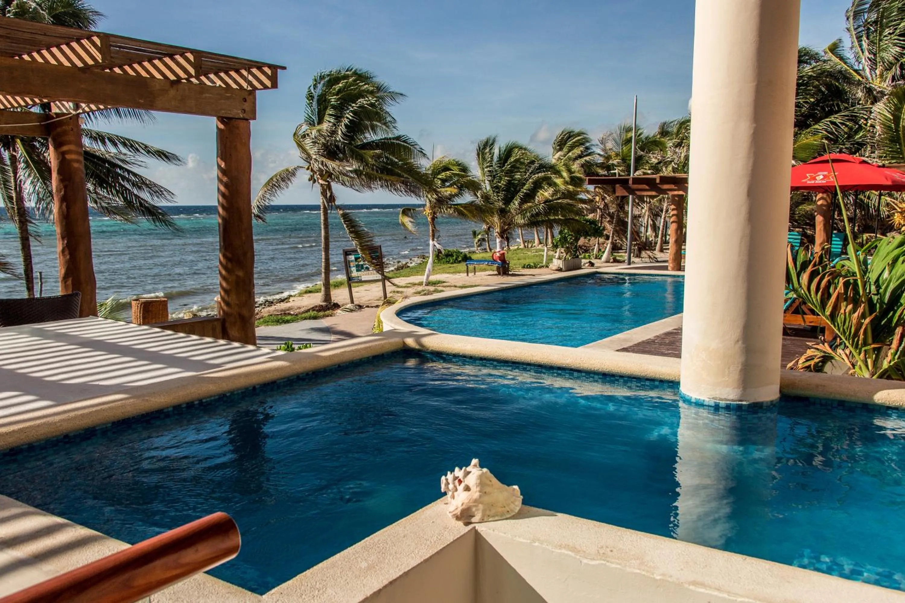 Decorative detail in Aquastar Unique Hotel & Apartments Mahahual