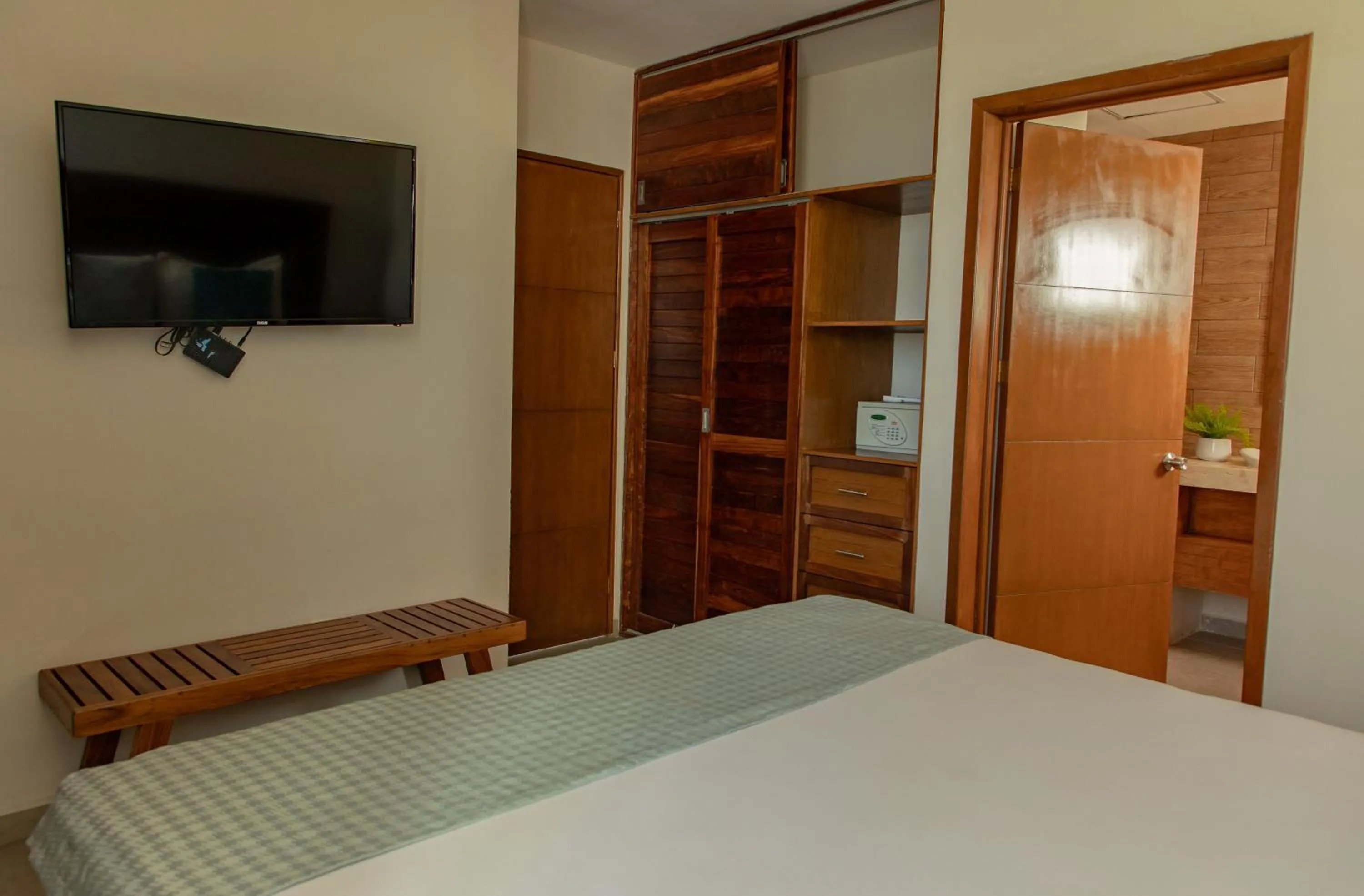 Bedroom, Bed in Aquastar Unique Hotel & Apartments Mahahual