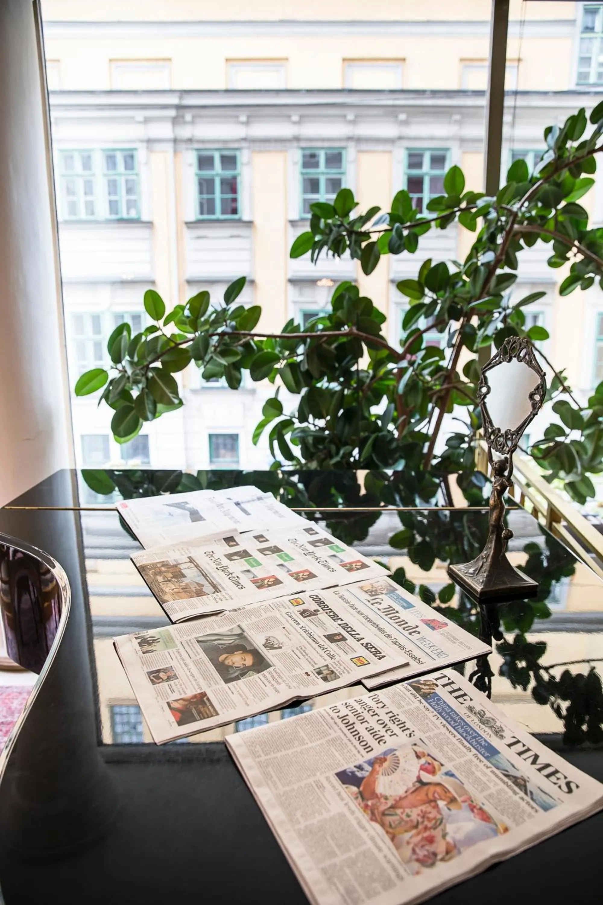 Decorative detail in Hotel Beethoven Wien