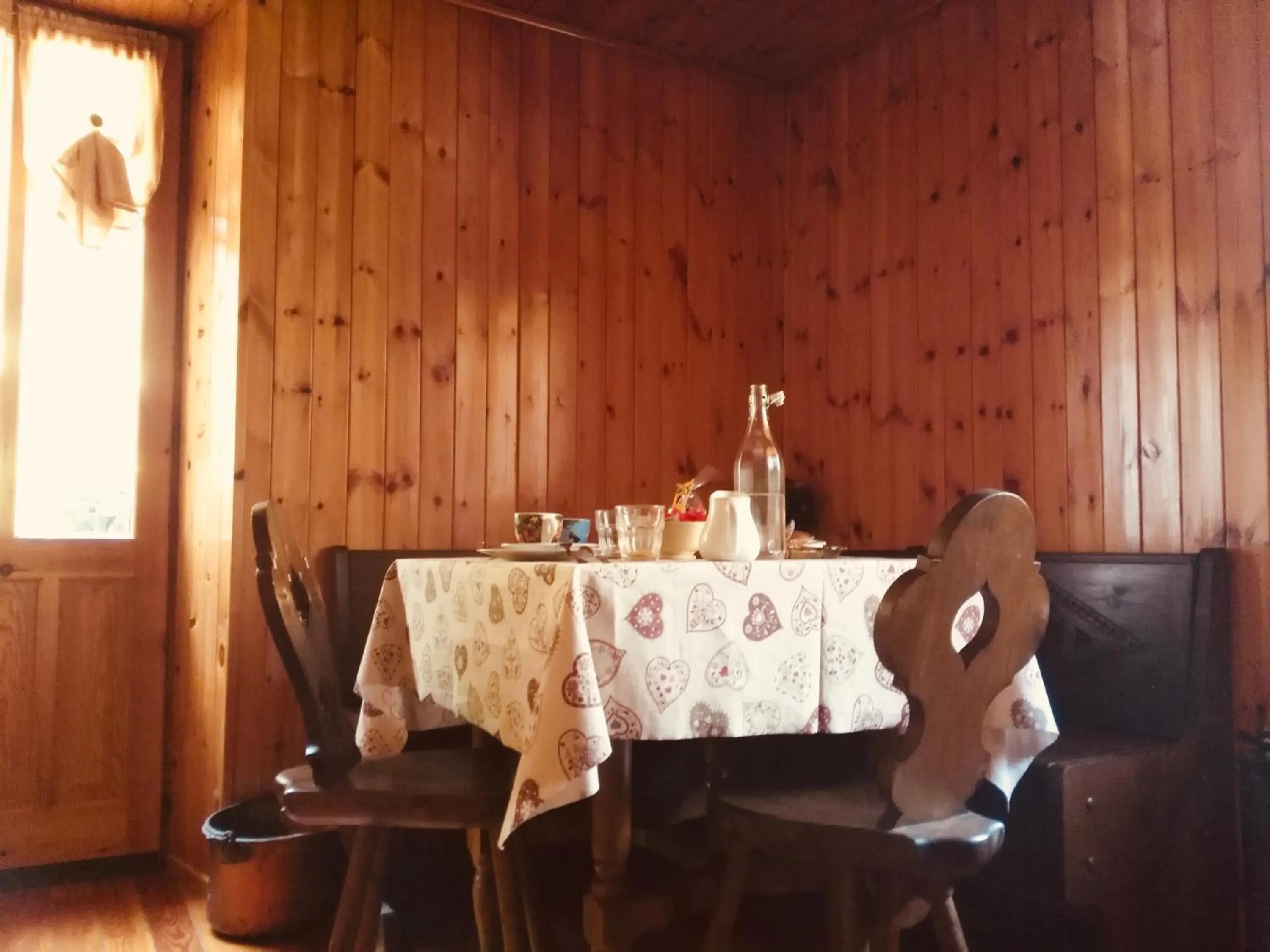 Living room in B&B Maison Vallomy