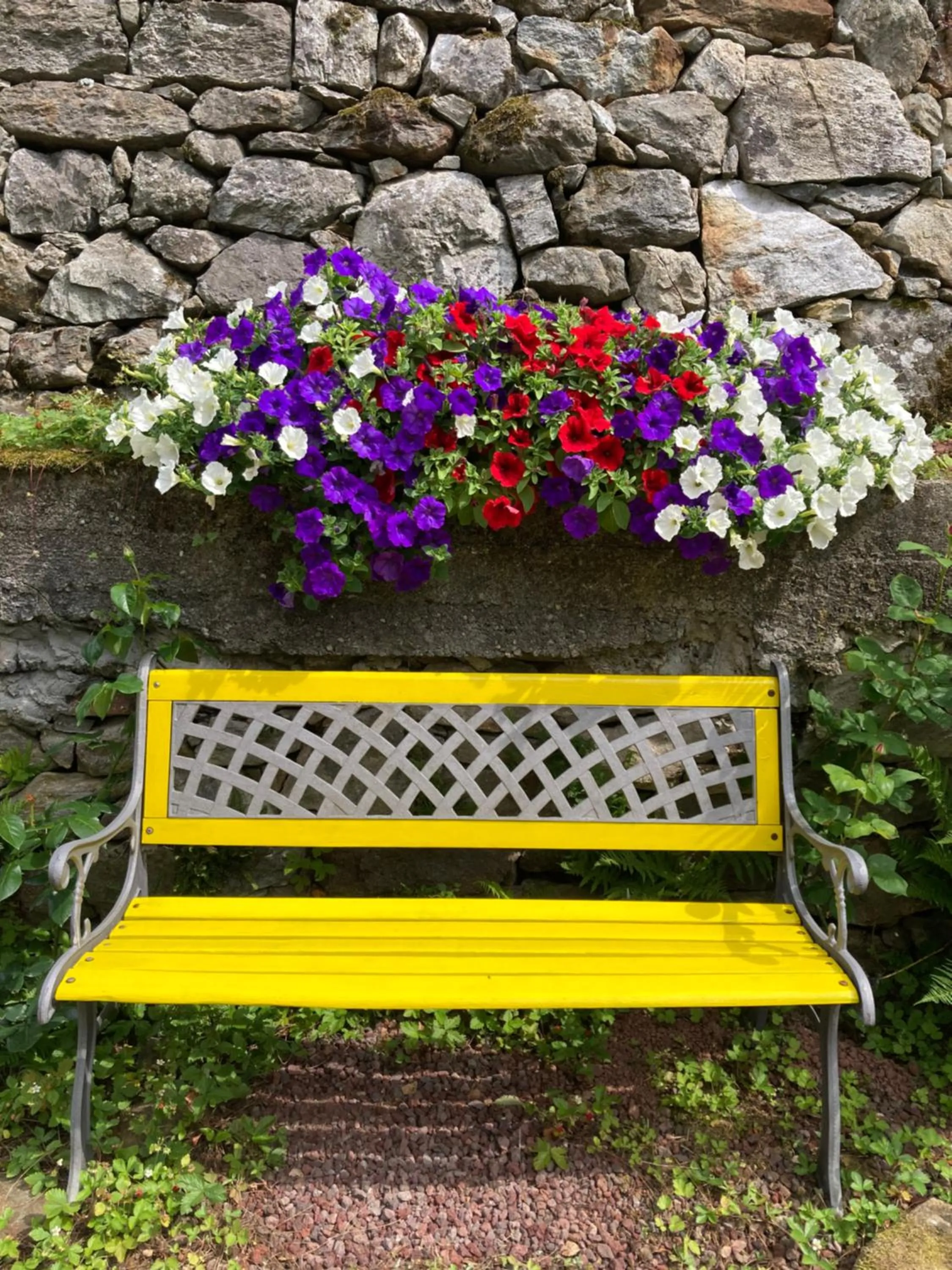 Garden in B&B Maison Vallomy