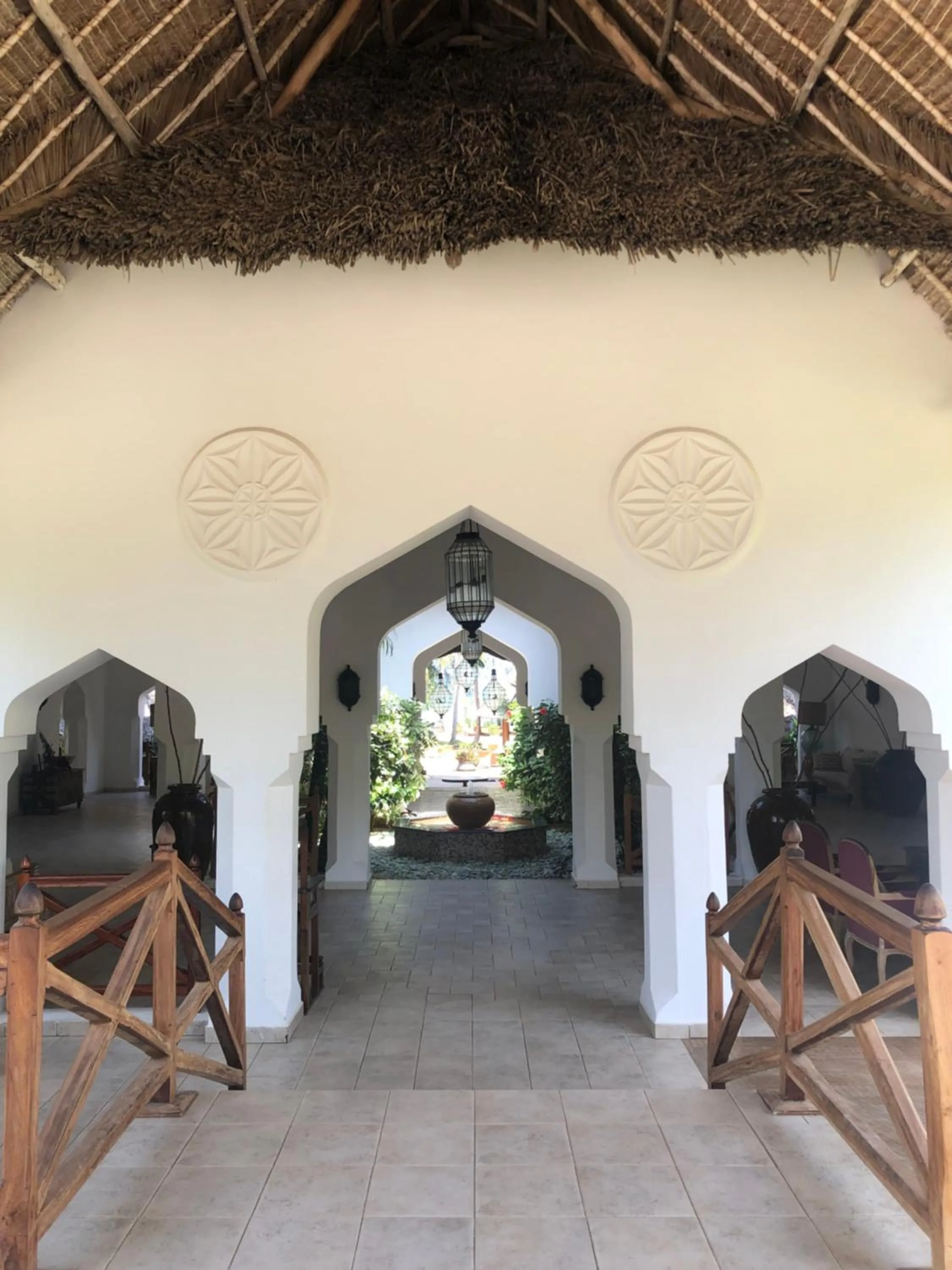 Facade/entrance in Bluebay Beach Resort & Spa