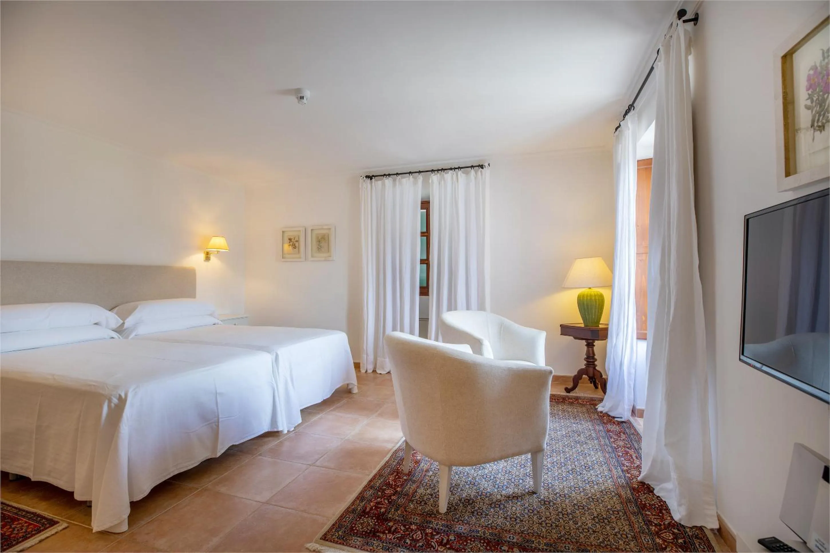 Bed in Hotel Llenaire