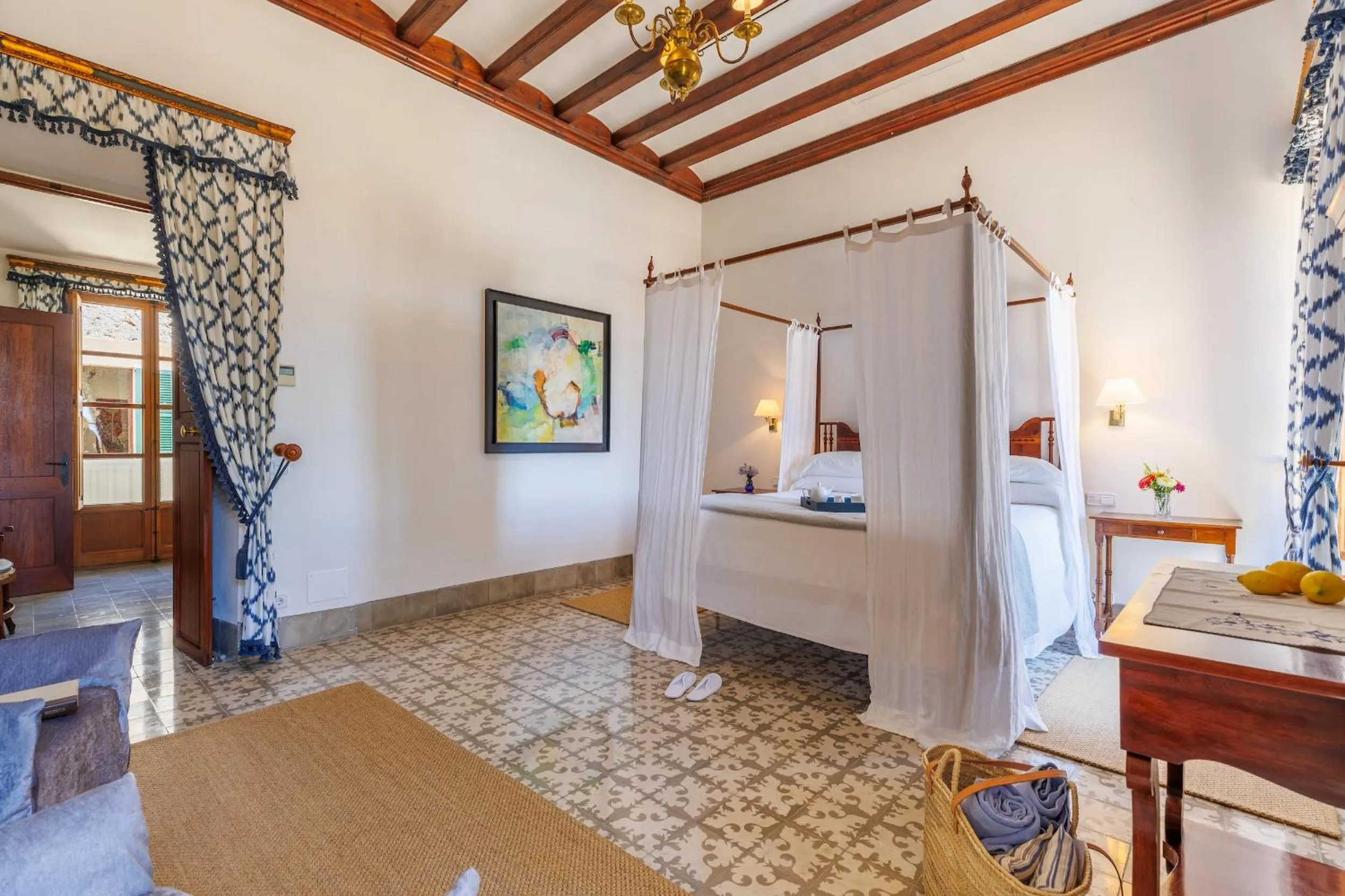 Bed in Hotel Llenaire