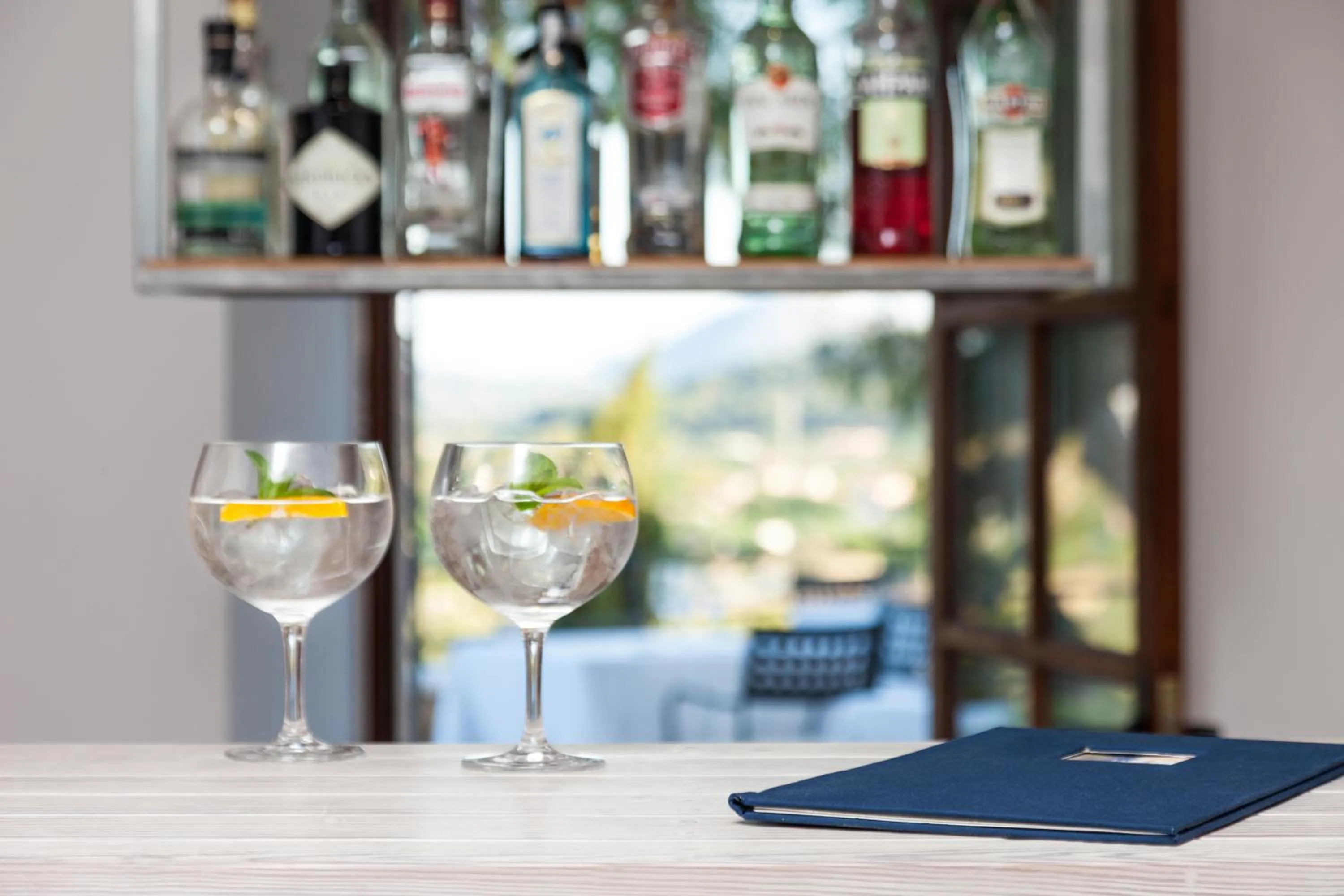 Alcoholic drinks in Hotel Llenaire