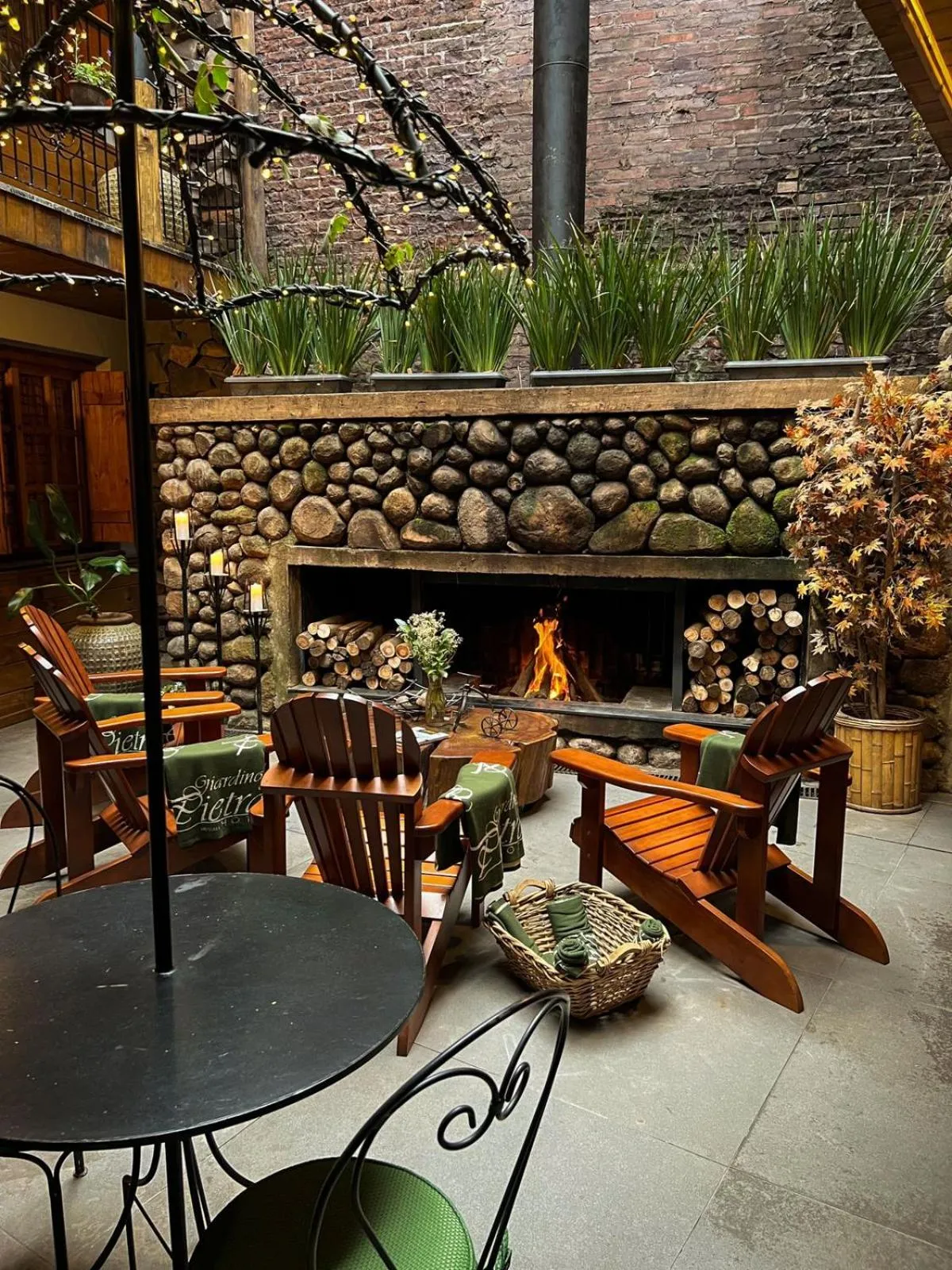 flat iron in Hotel Giardino Di Pietra