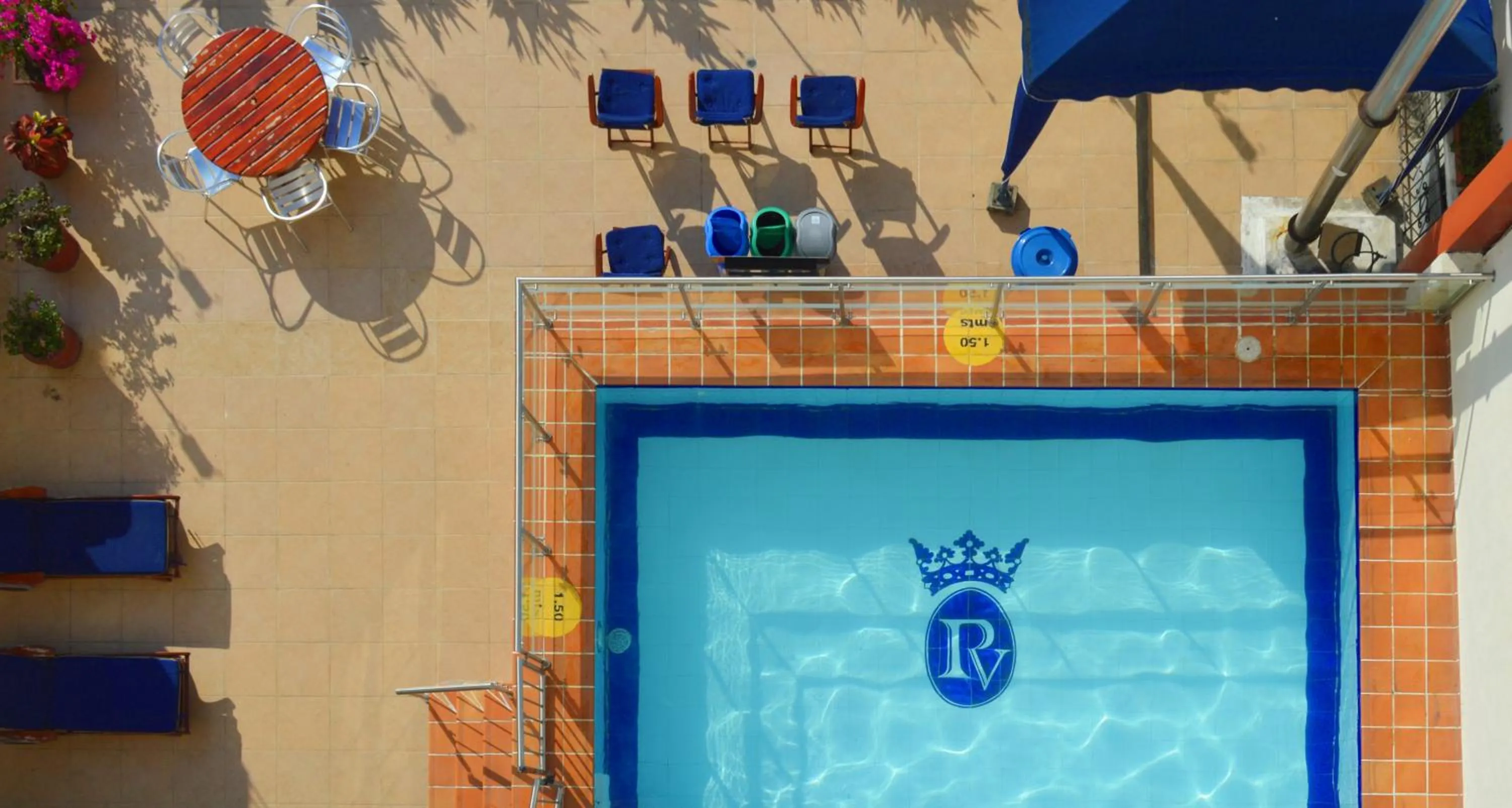 Balcony/Terrace in Hotel Plaza Versalles