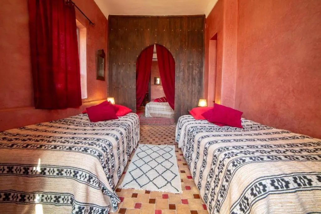 Bed in Riad Dar Marhaba