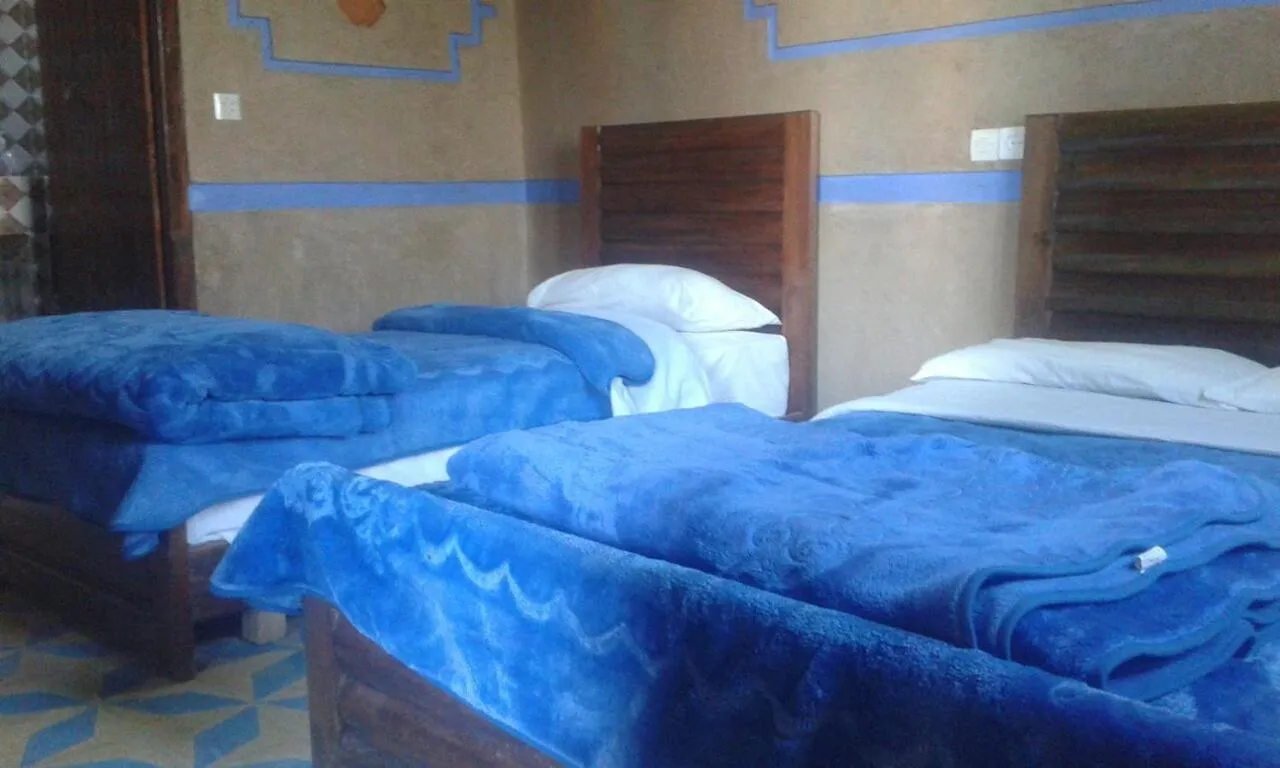 Bed in Kasbah Tamariste