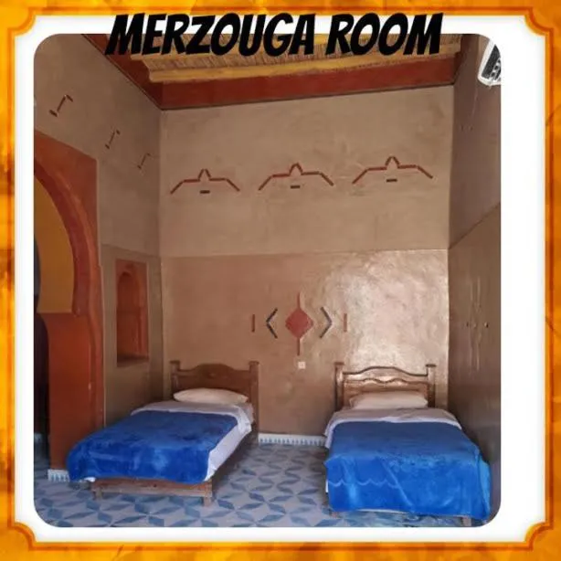 Bed in Kasbah Tamariste