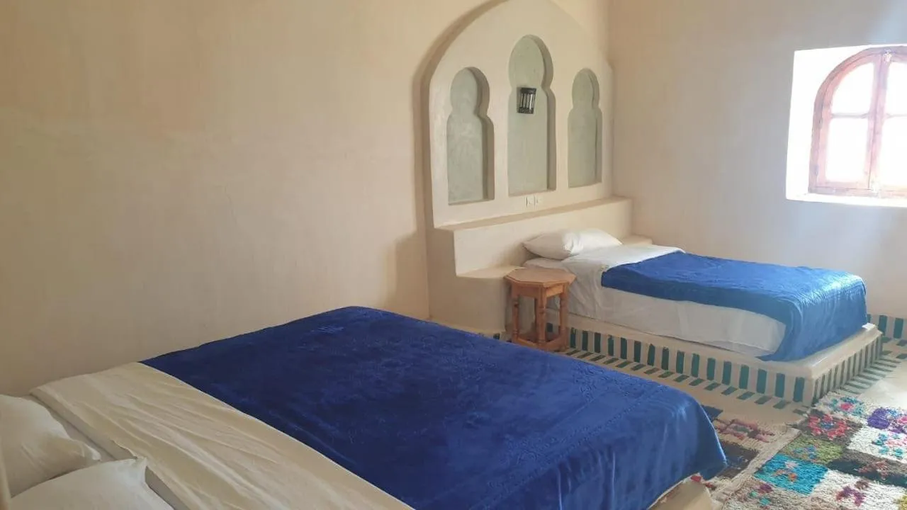Bed in Kasbah Tamariste