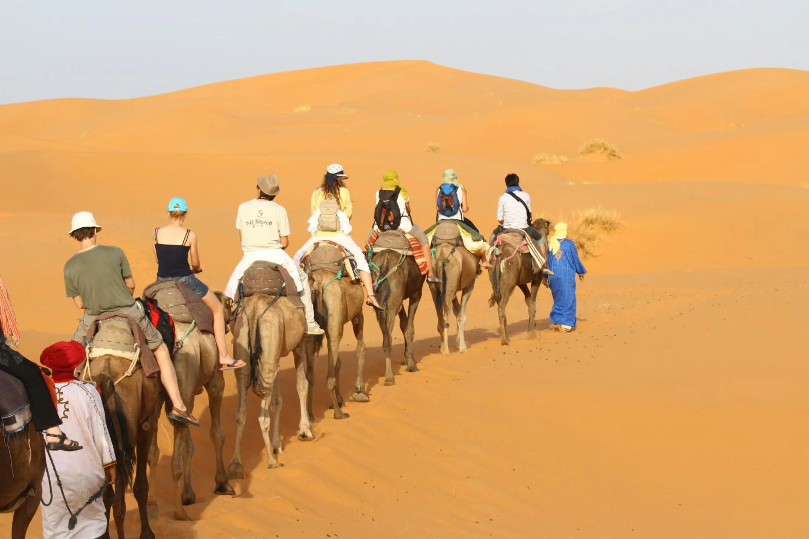 Evening entertainment in Kasbah Tamariste