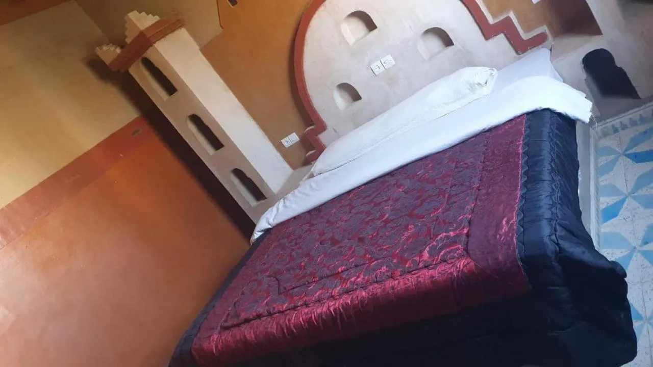 Bed in Kasbah Tamariste