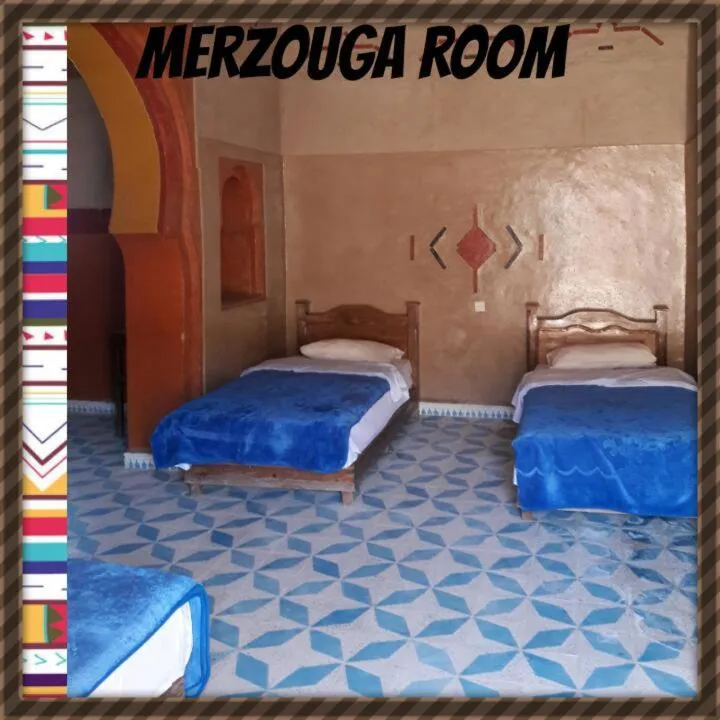 Bed in Kasbah Tamariste