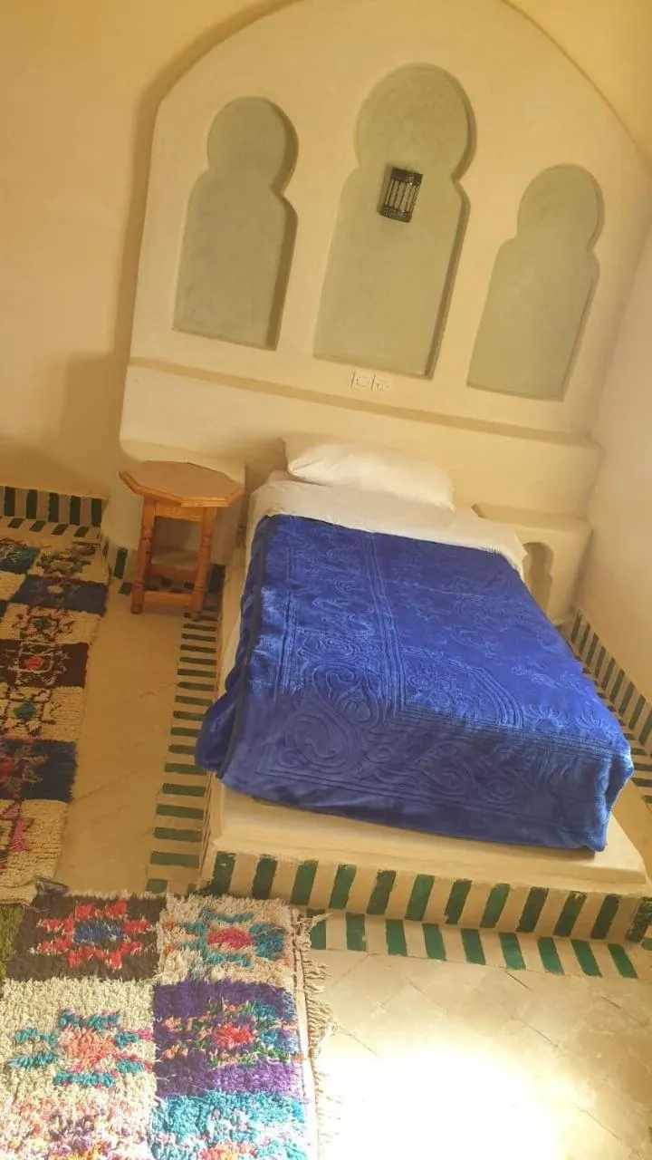 Bed in Kasbah Tamariste