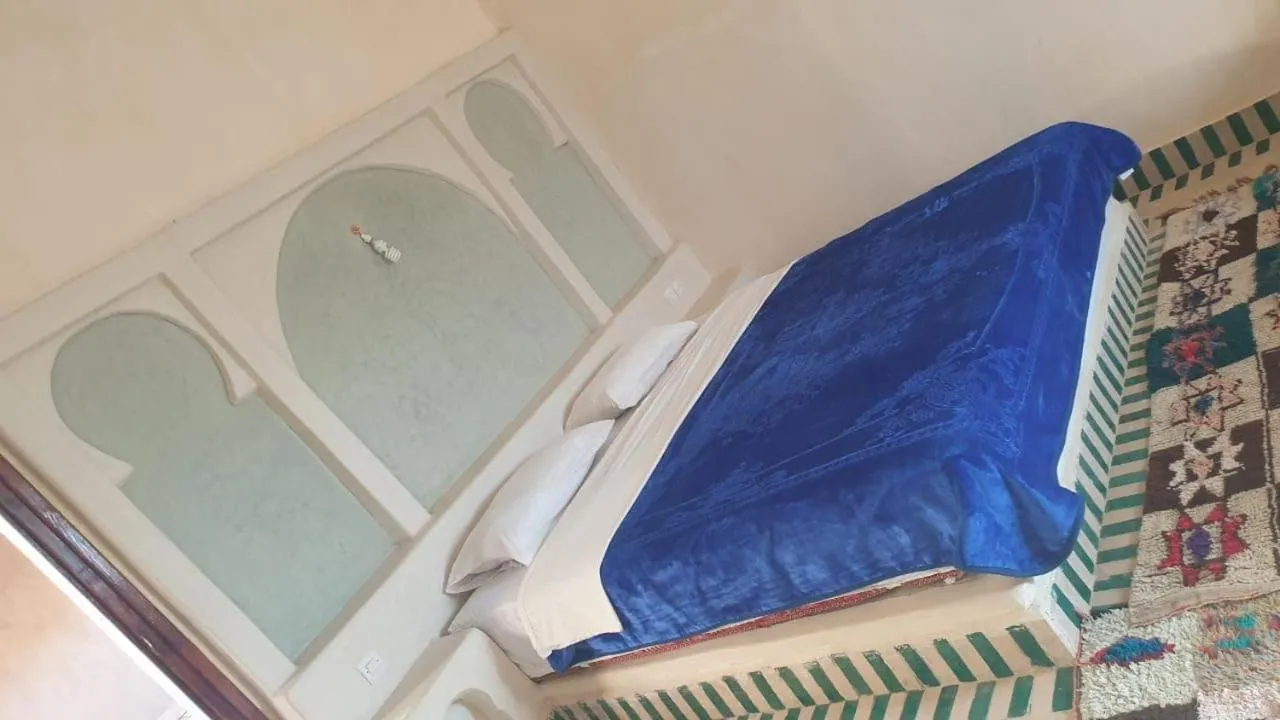 Bed in Kasbah Tamariste