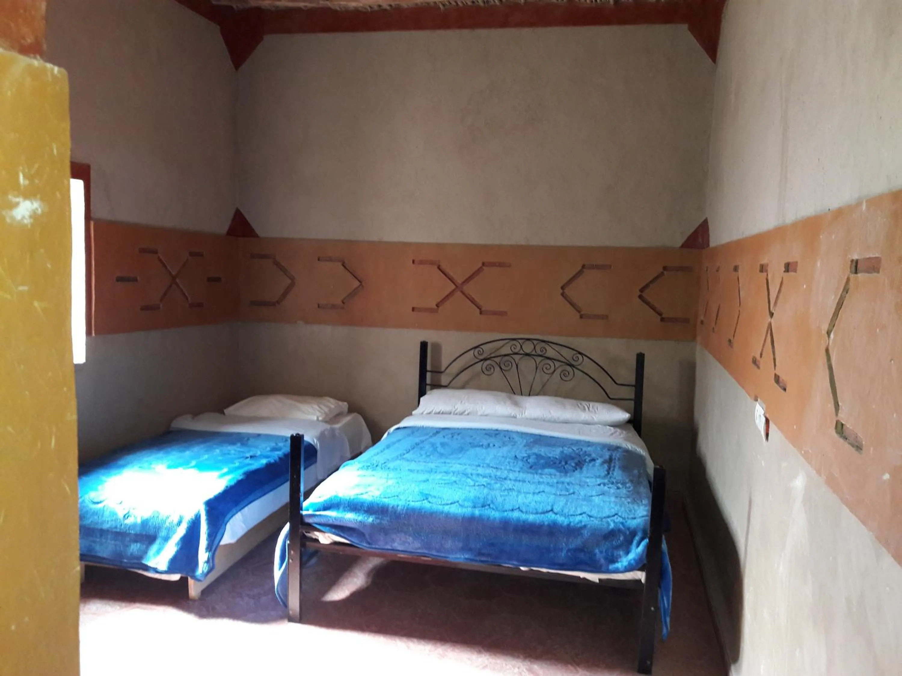 Bed in Kasbah Tamariste