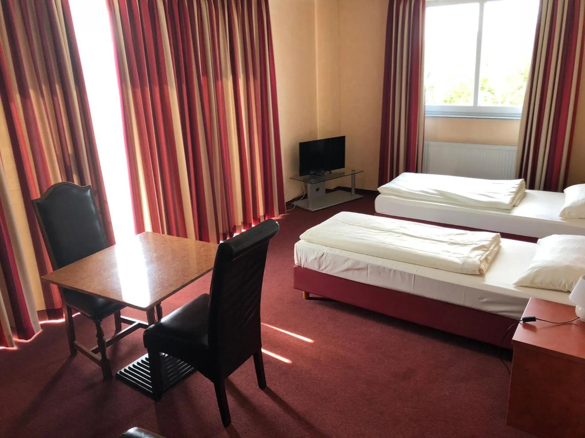 Photo of the whole room, Bed in Schleswig Holstein Hotel