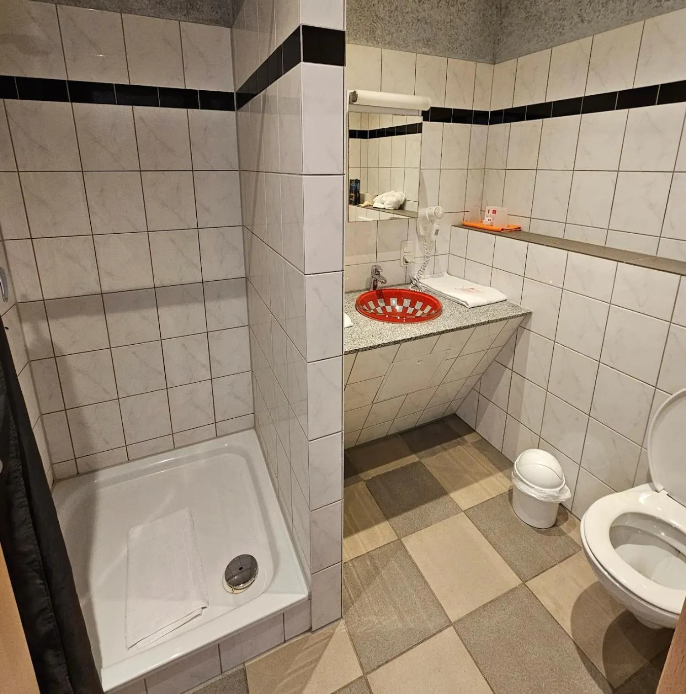 Bathroom in Schleswig Holstein Hotel