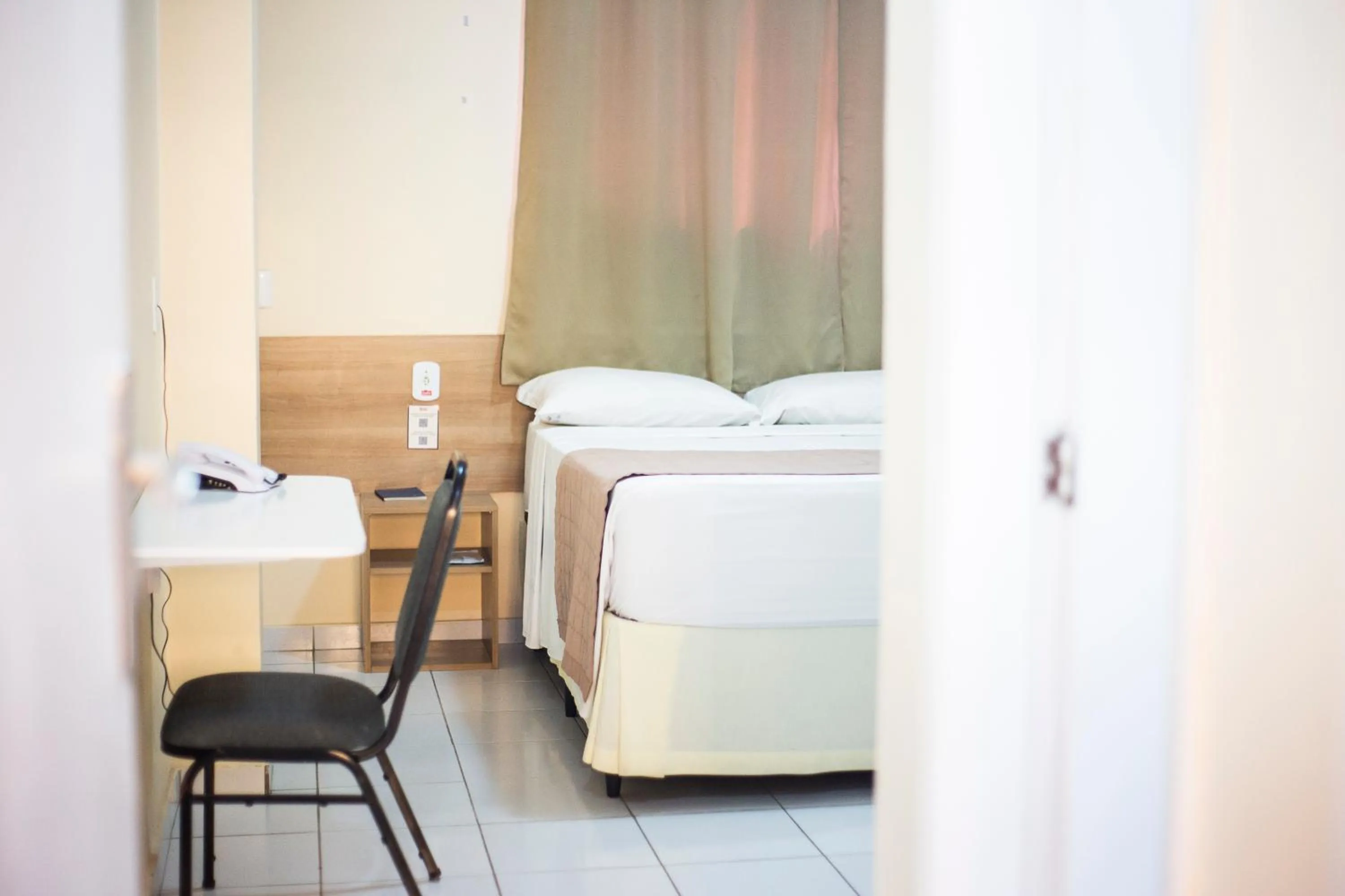 Bed in Hotel do Grande Rio