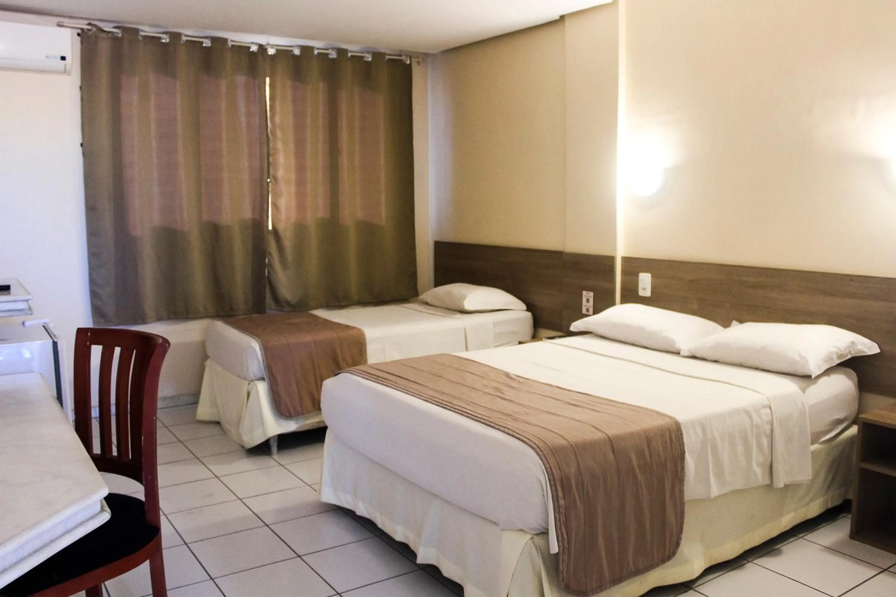 Bed in Hotel do Grande Rio