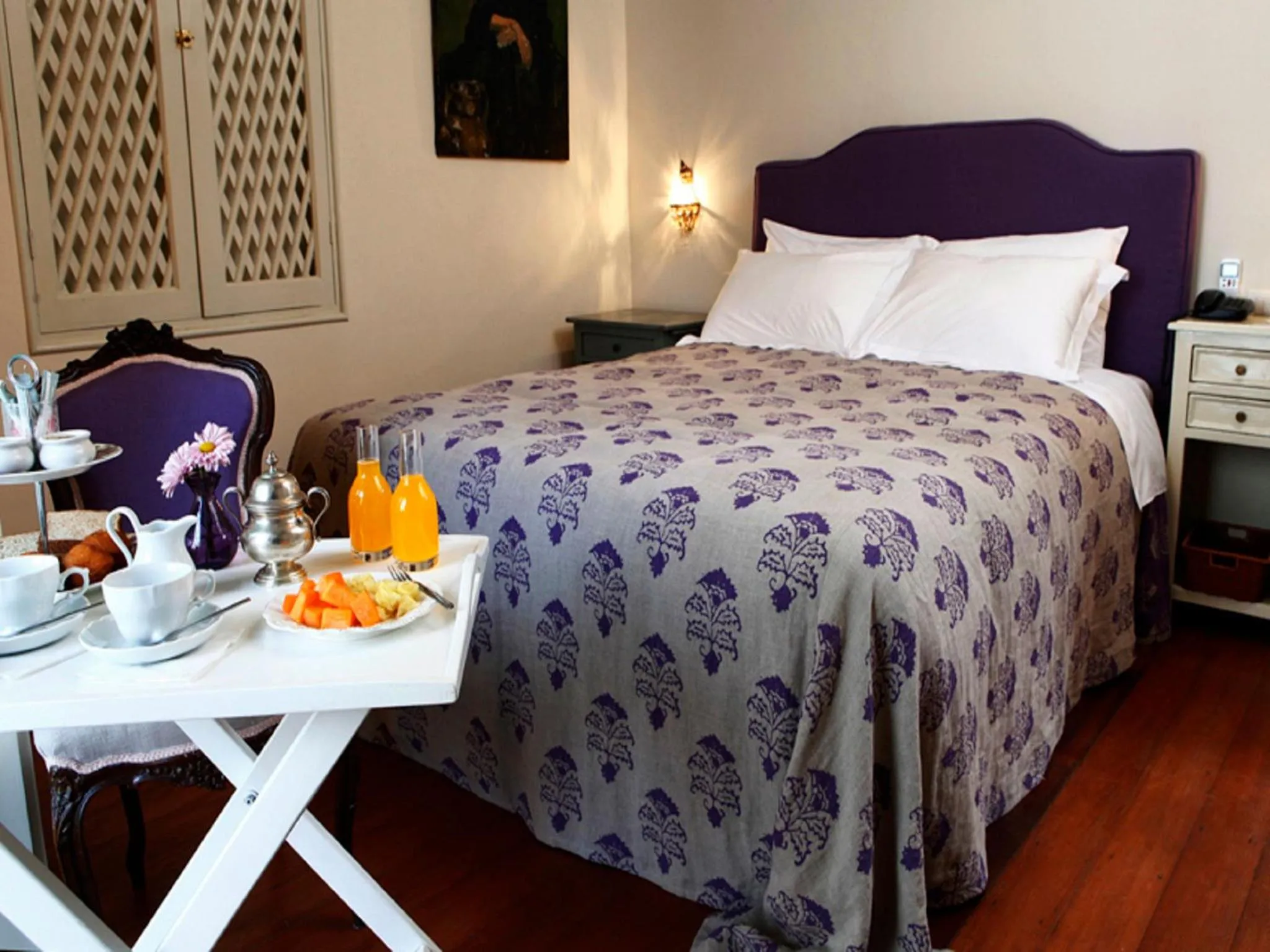 Bed in Quinta Miraflores Boutique Hotel