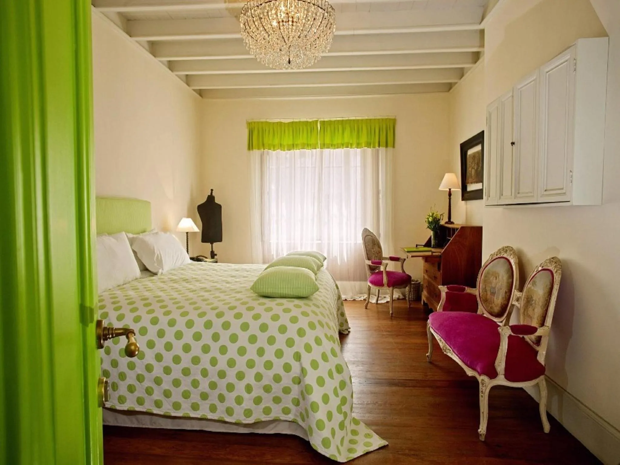 Bed in Quinta Miraflores Boutique Hotel