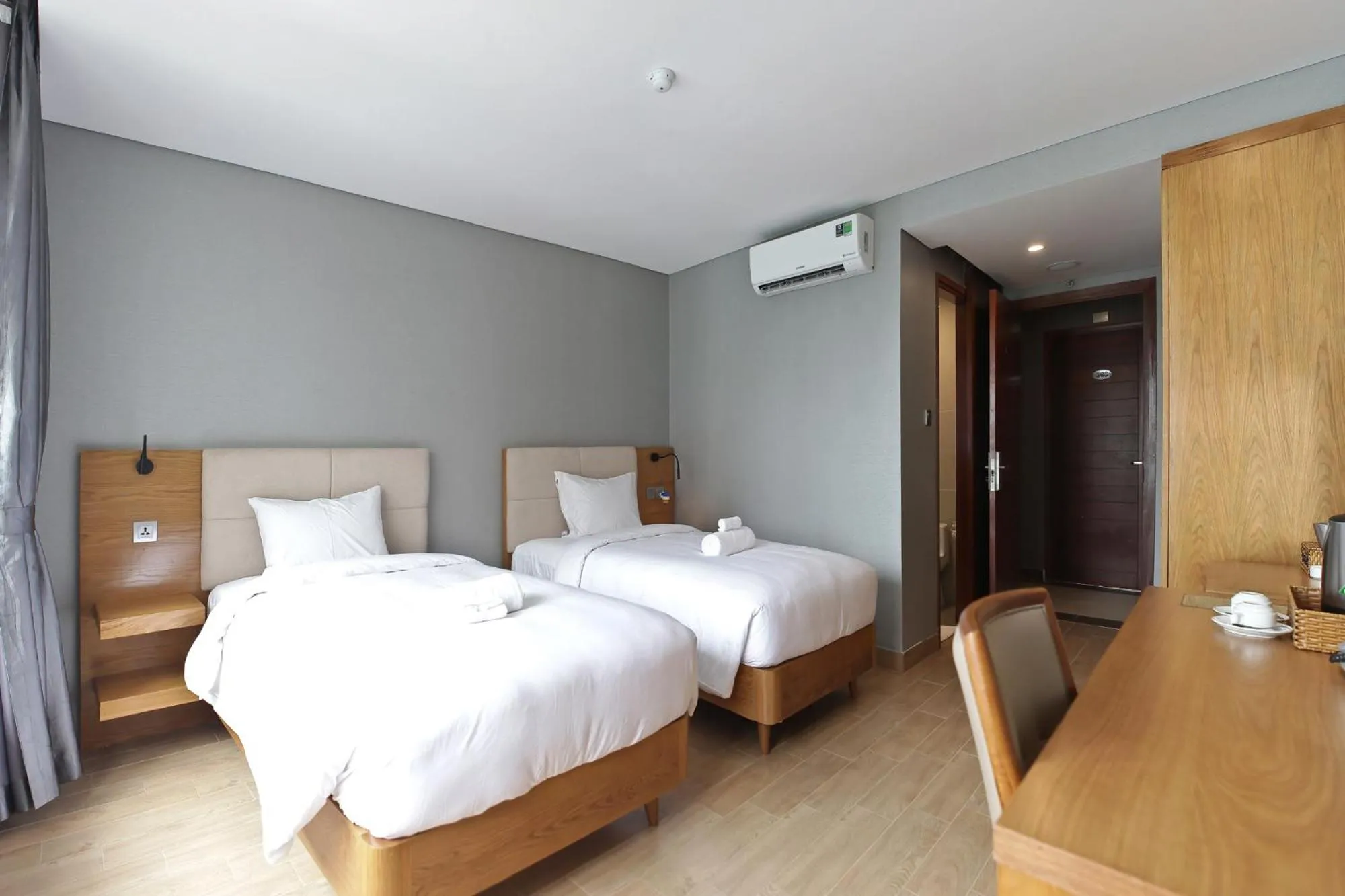 Bed in Imperial Saigon hotel