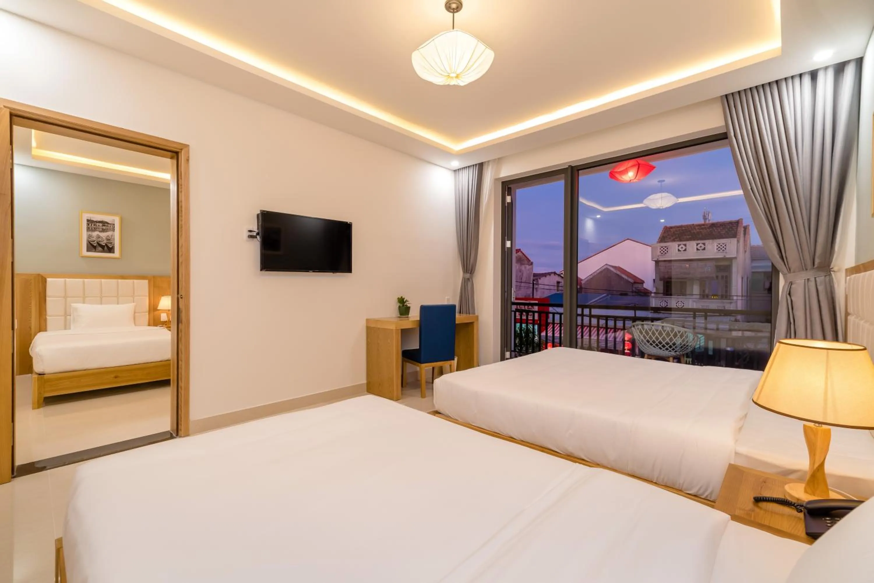 Bed in Babylon Hoi An Central Villa