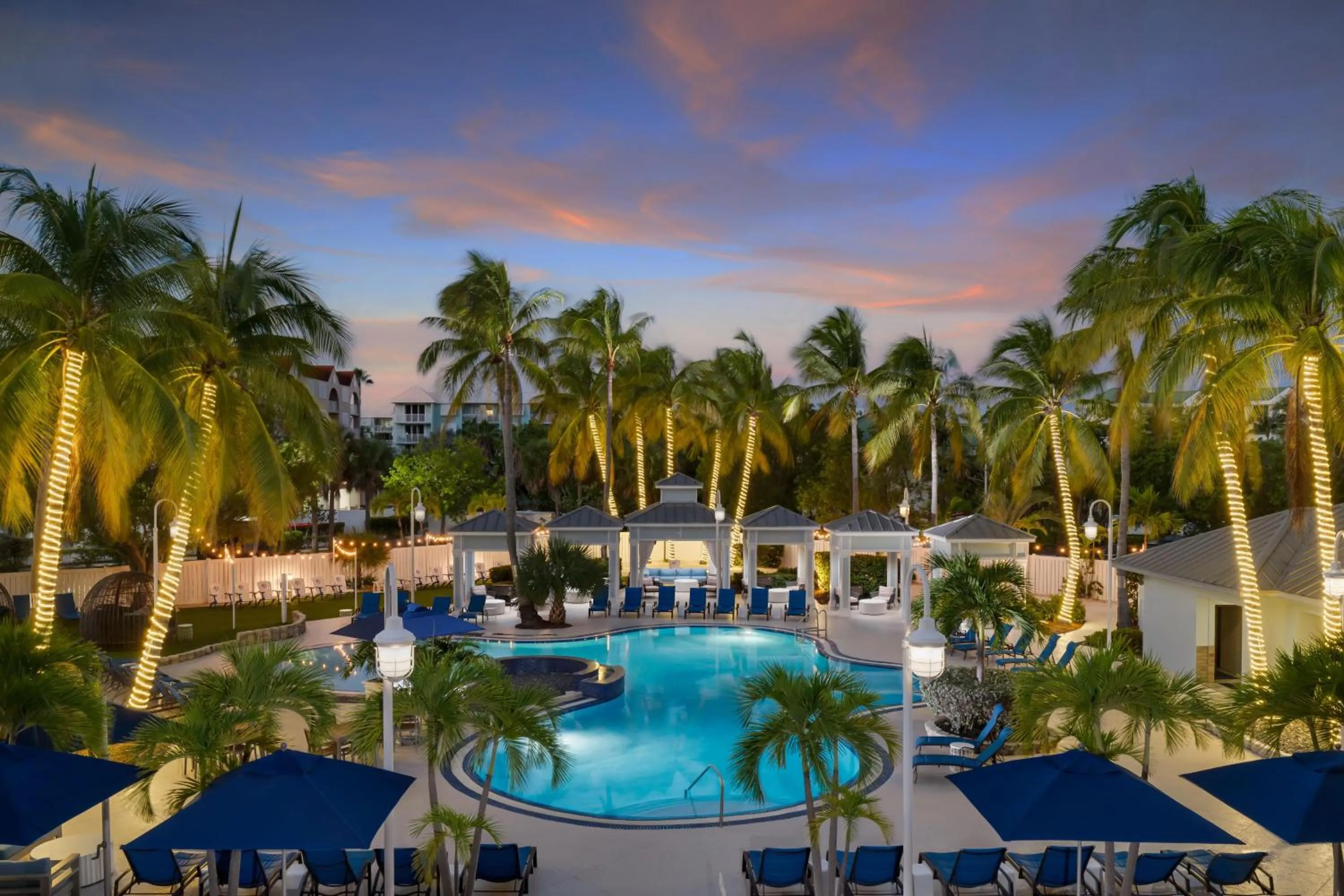 Pool view in DoubleTree by Hilton Grand Key Resort