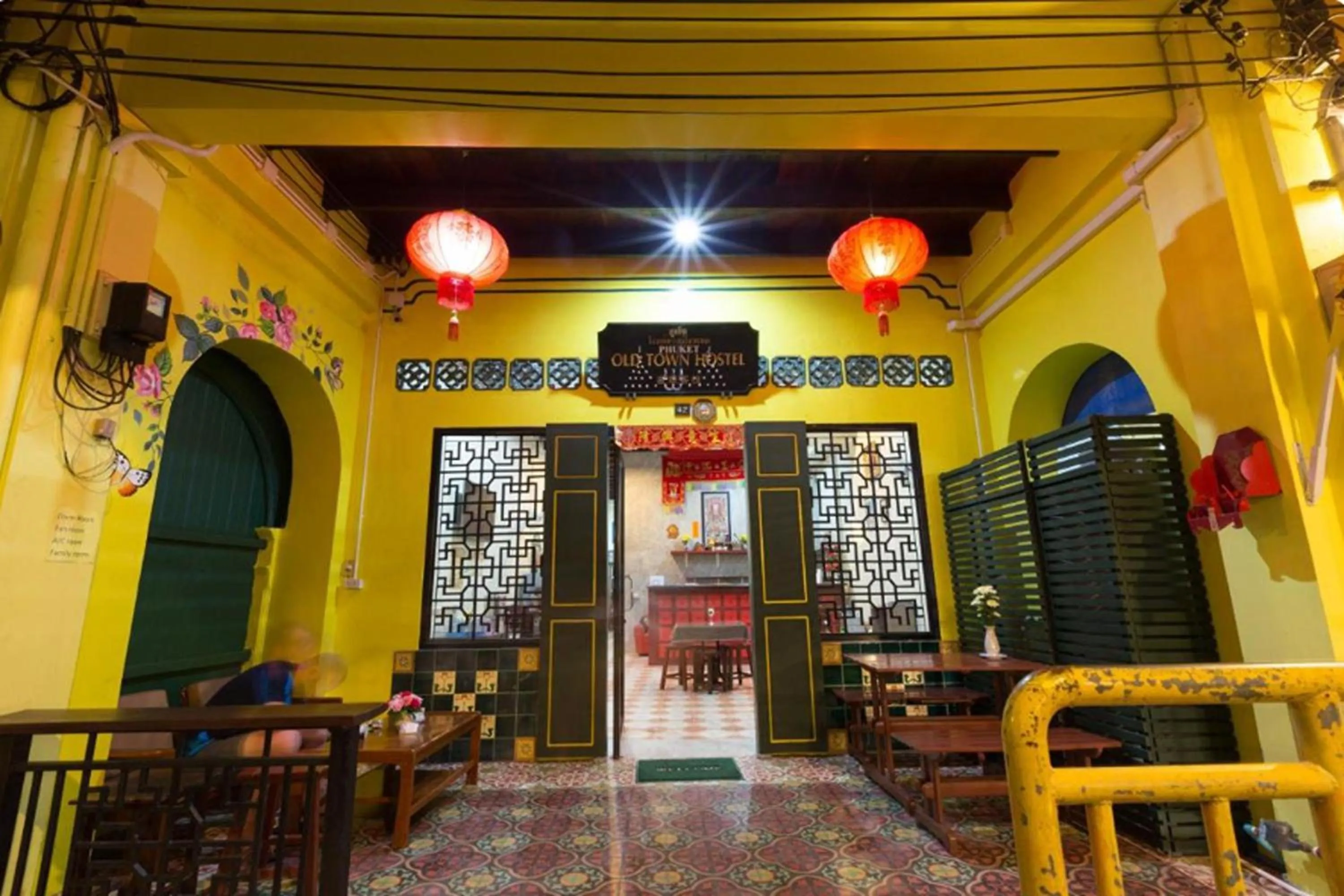 Property building in Phuket Old Town Hostel