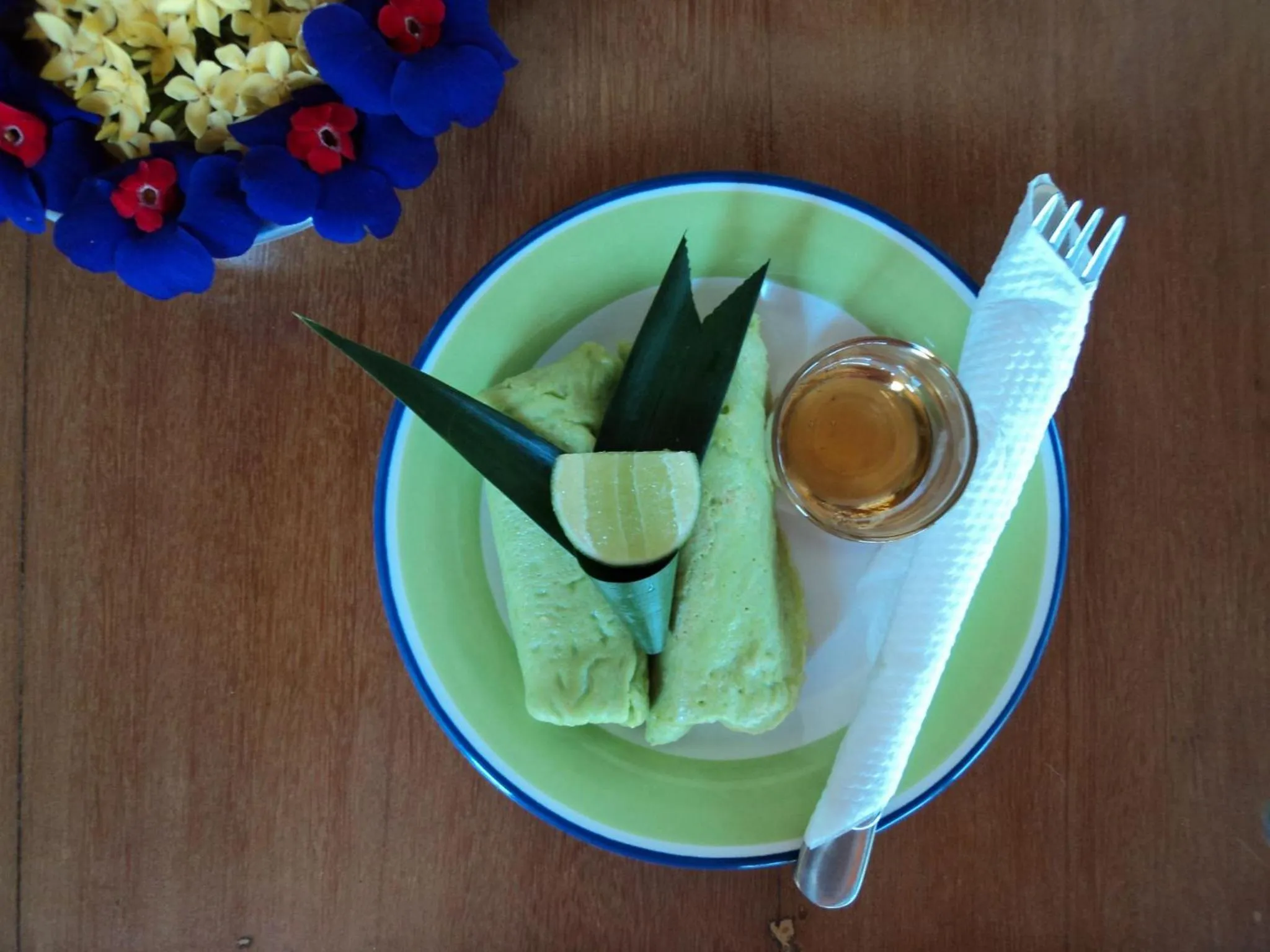 Food close-up in Sananda Bungalow