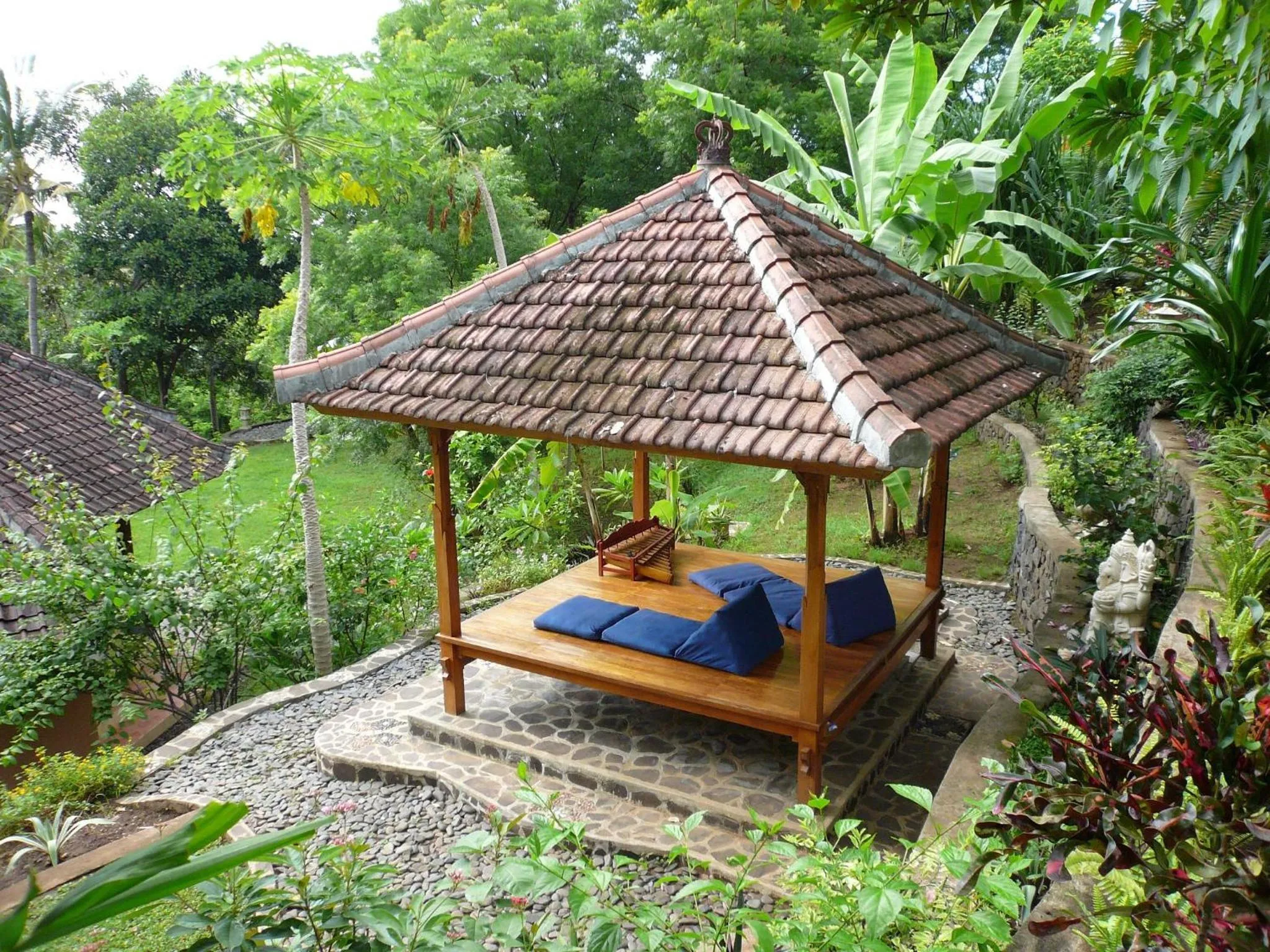 Garden in Sananda Bungalow