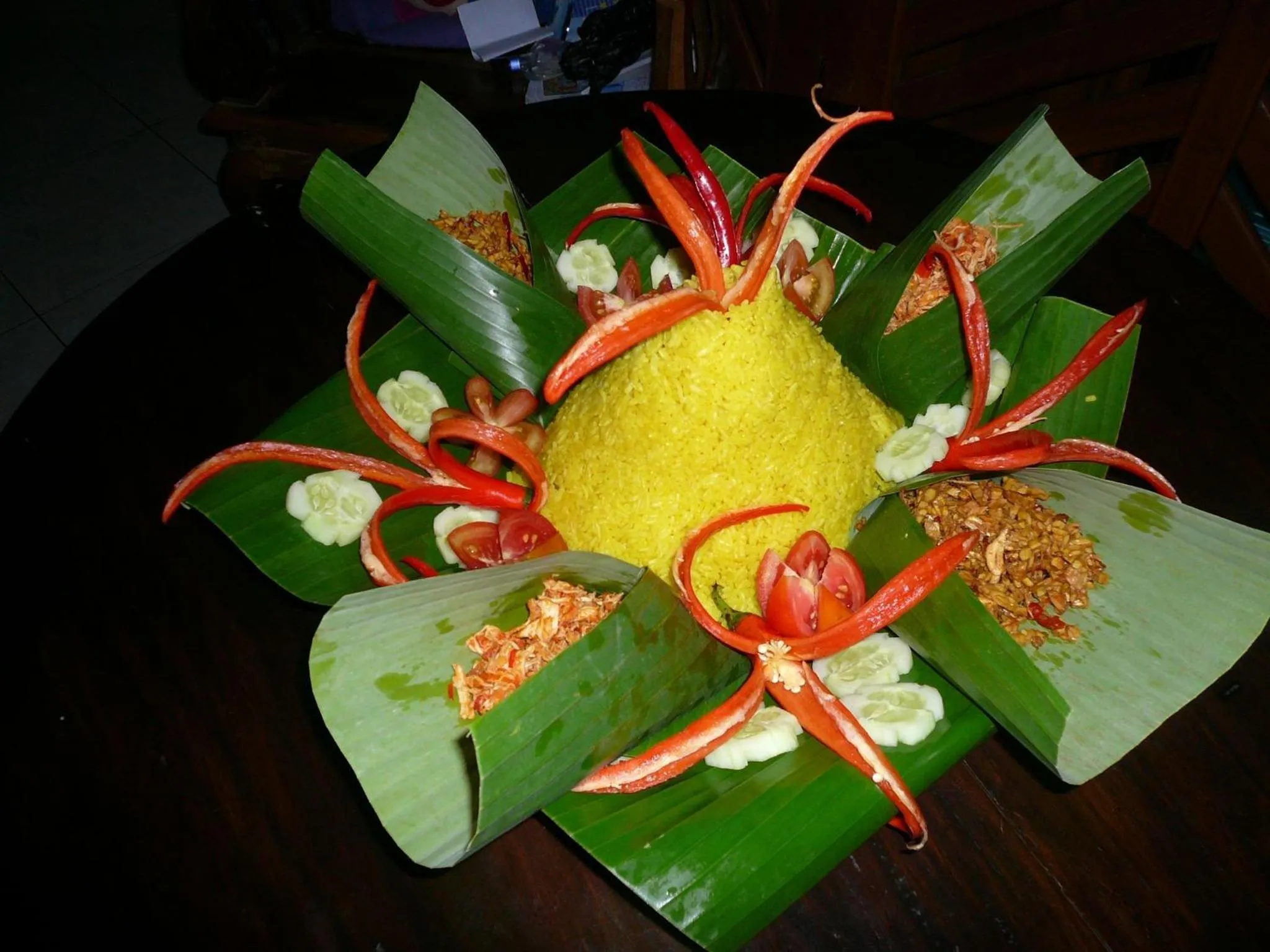 Food close-up in Sananda Bungalow