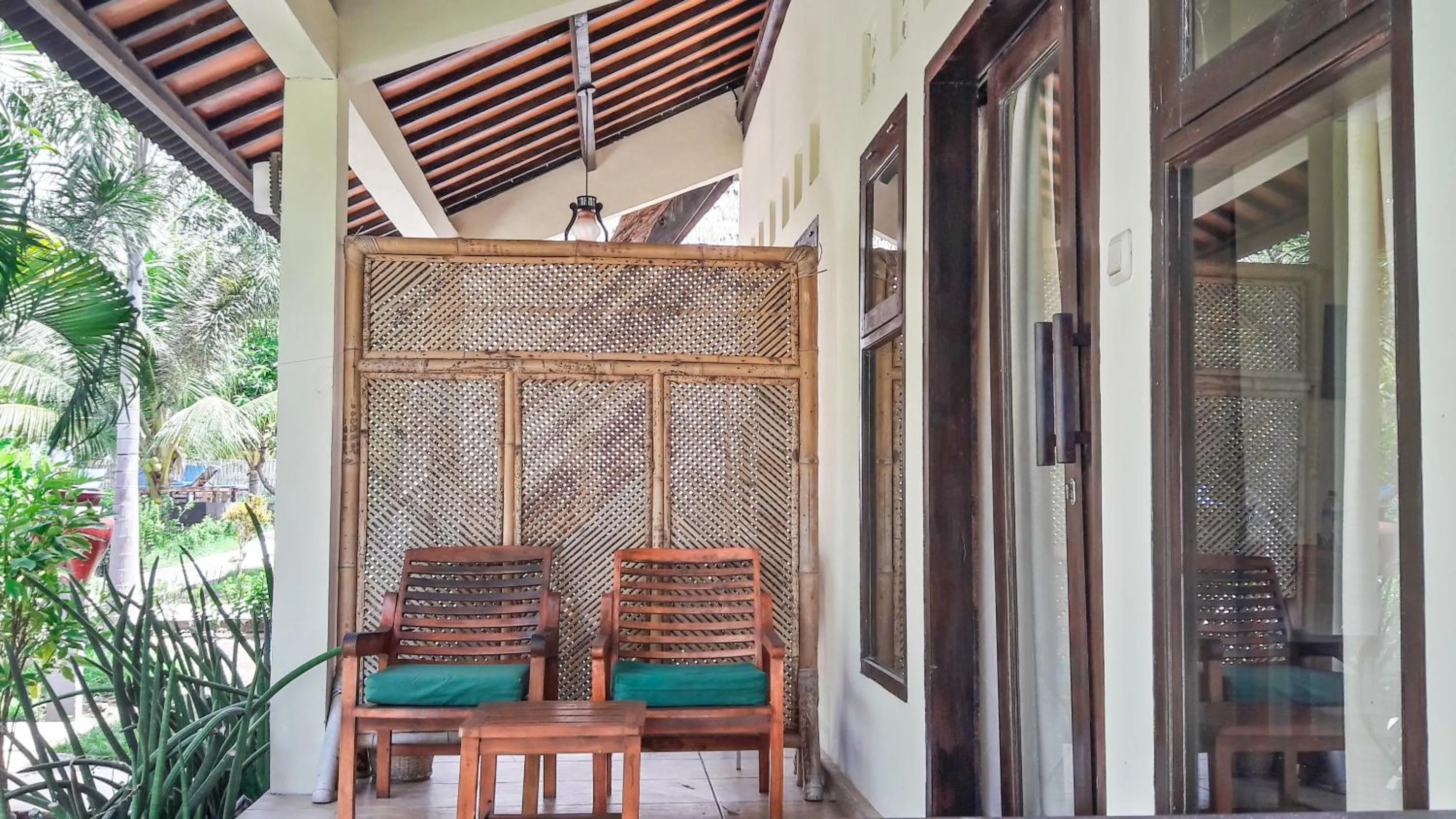 Balcony/Terrace in Salili Bungalow