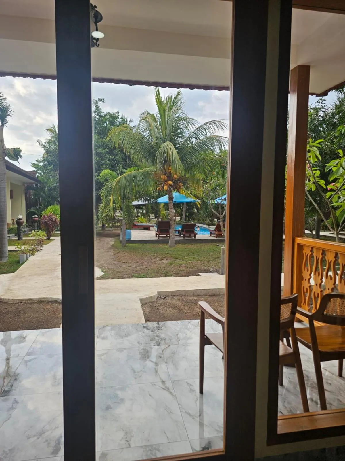 Balcony/Terrace in Salili Bungalow