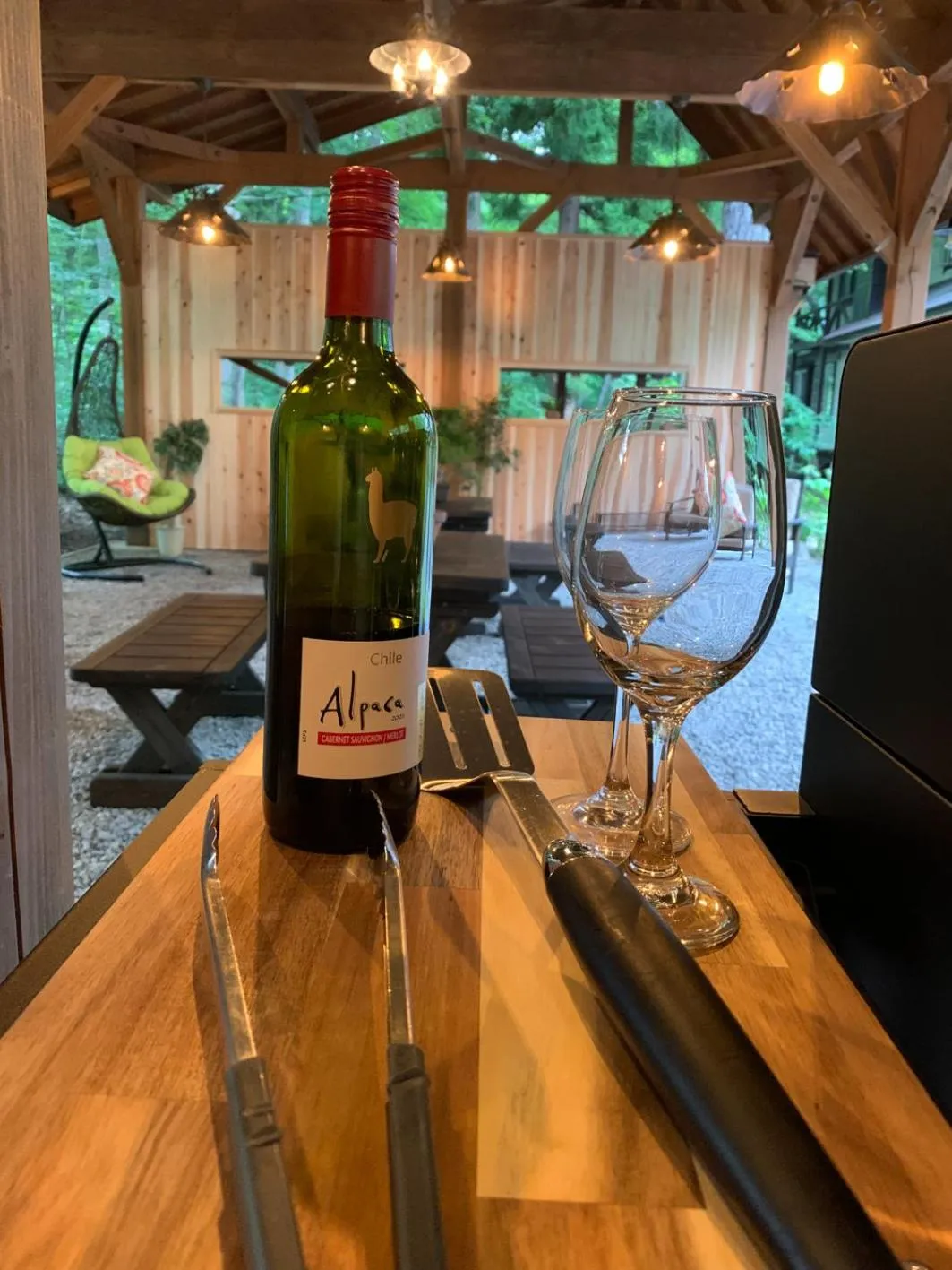 BBQ facilities in Kizuna Lodge & BBQ Centre