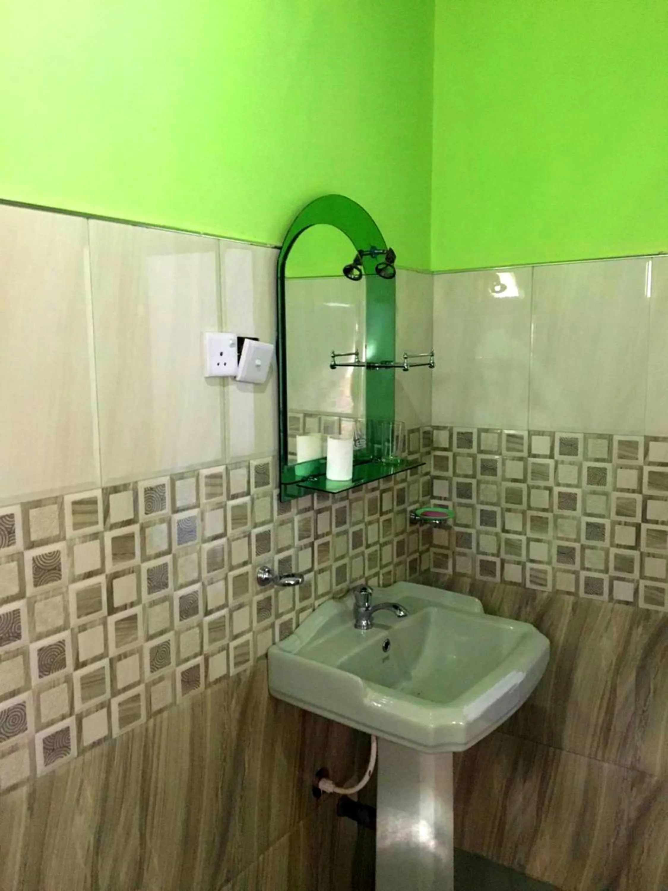 Bathroom in Mars Wonderland View