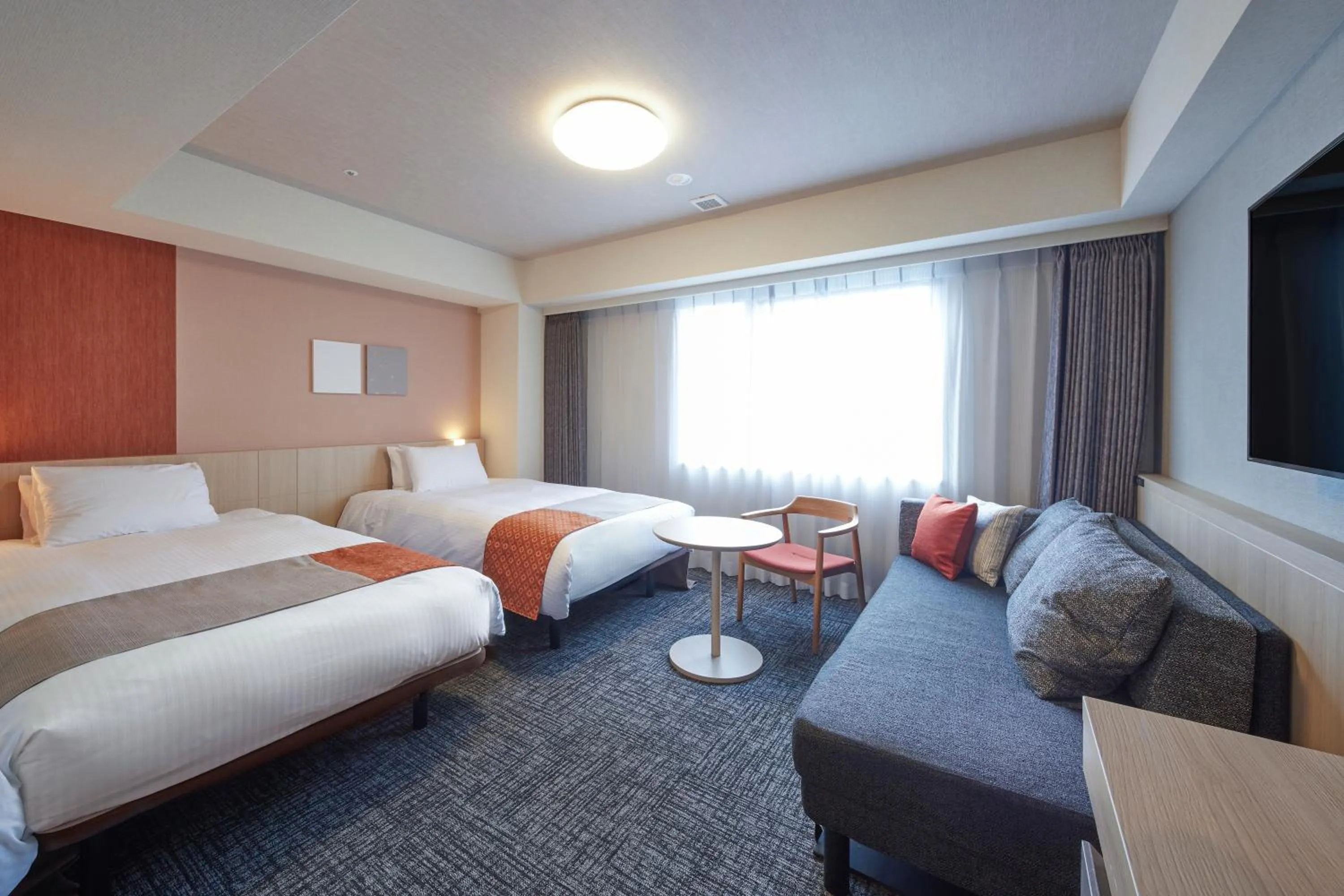 Photo of the whole room, Bed in Iroha Grand Hotel Matsumoto Eki-Mae